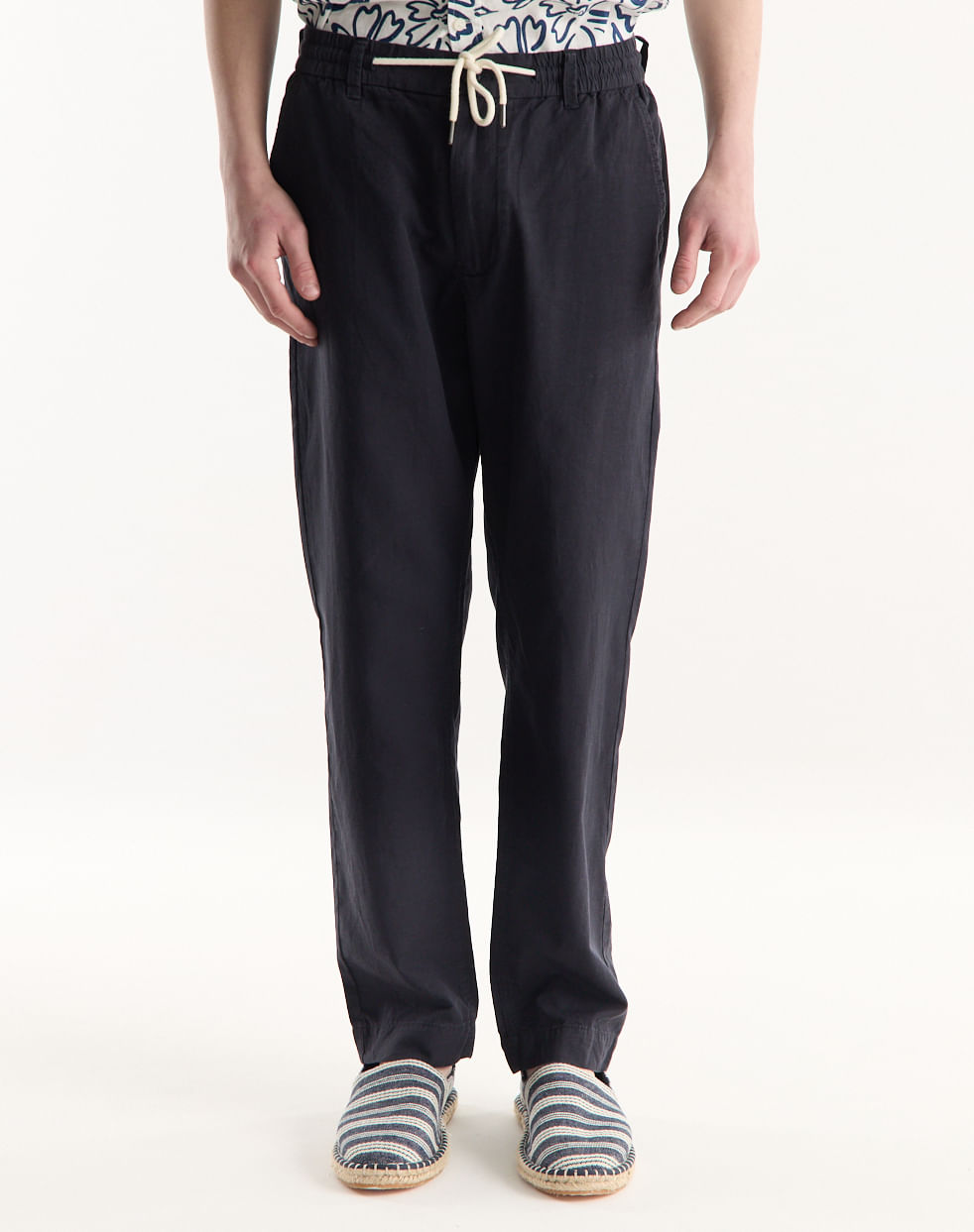 Pantalón jogger regular lino BLAKE