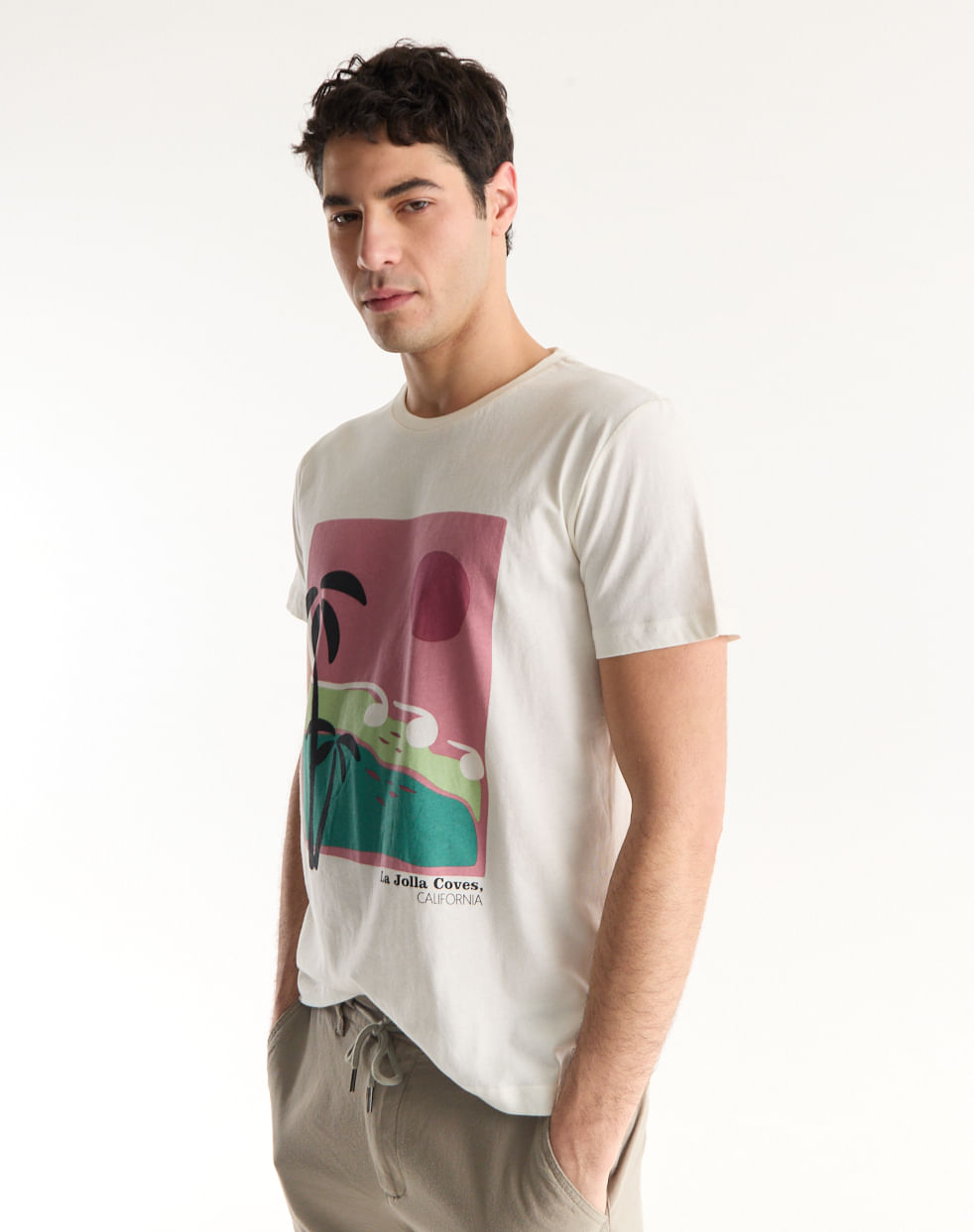 Remera estampada 100% algodón — imagen 2
