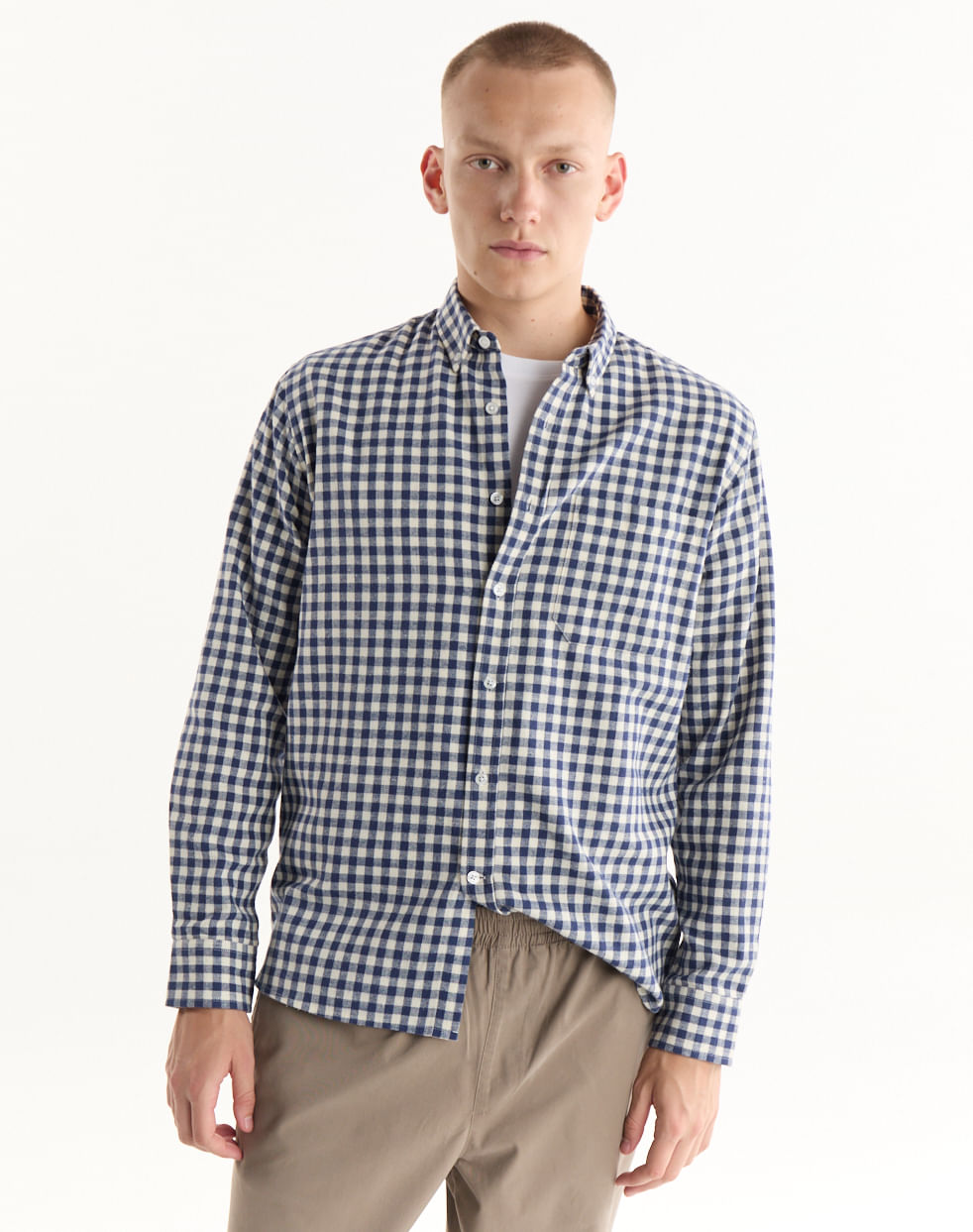 Camisa regular 100% algodón VALENCIA