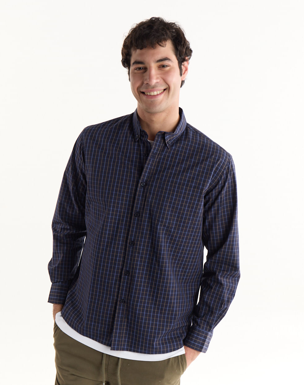 Camisa regular 100% algodón TOLEDO