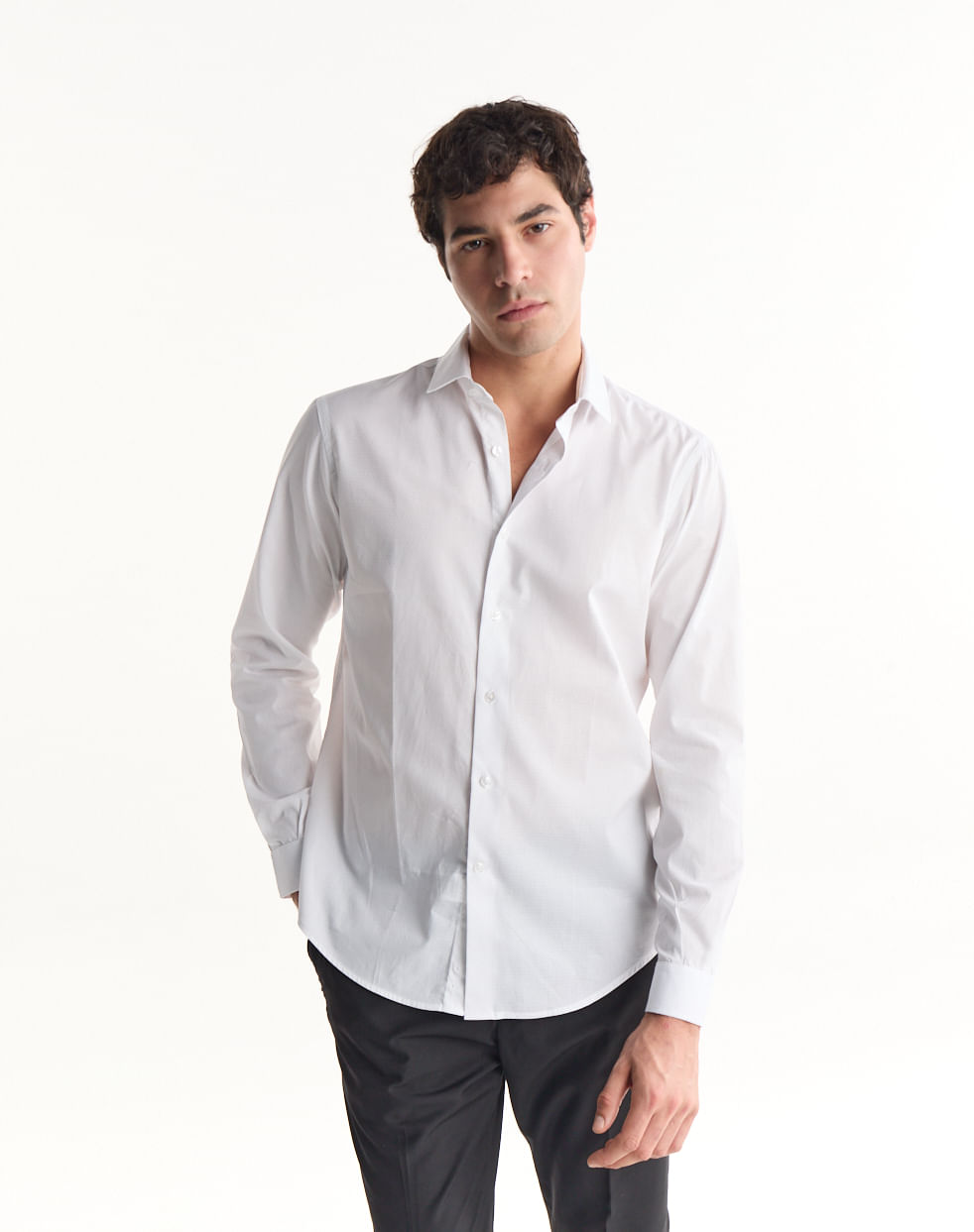 Camisa vestir slim 100% algodón GRENOBLE