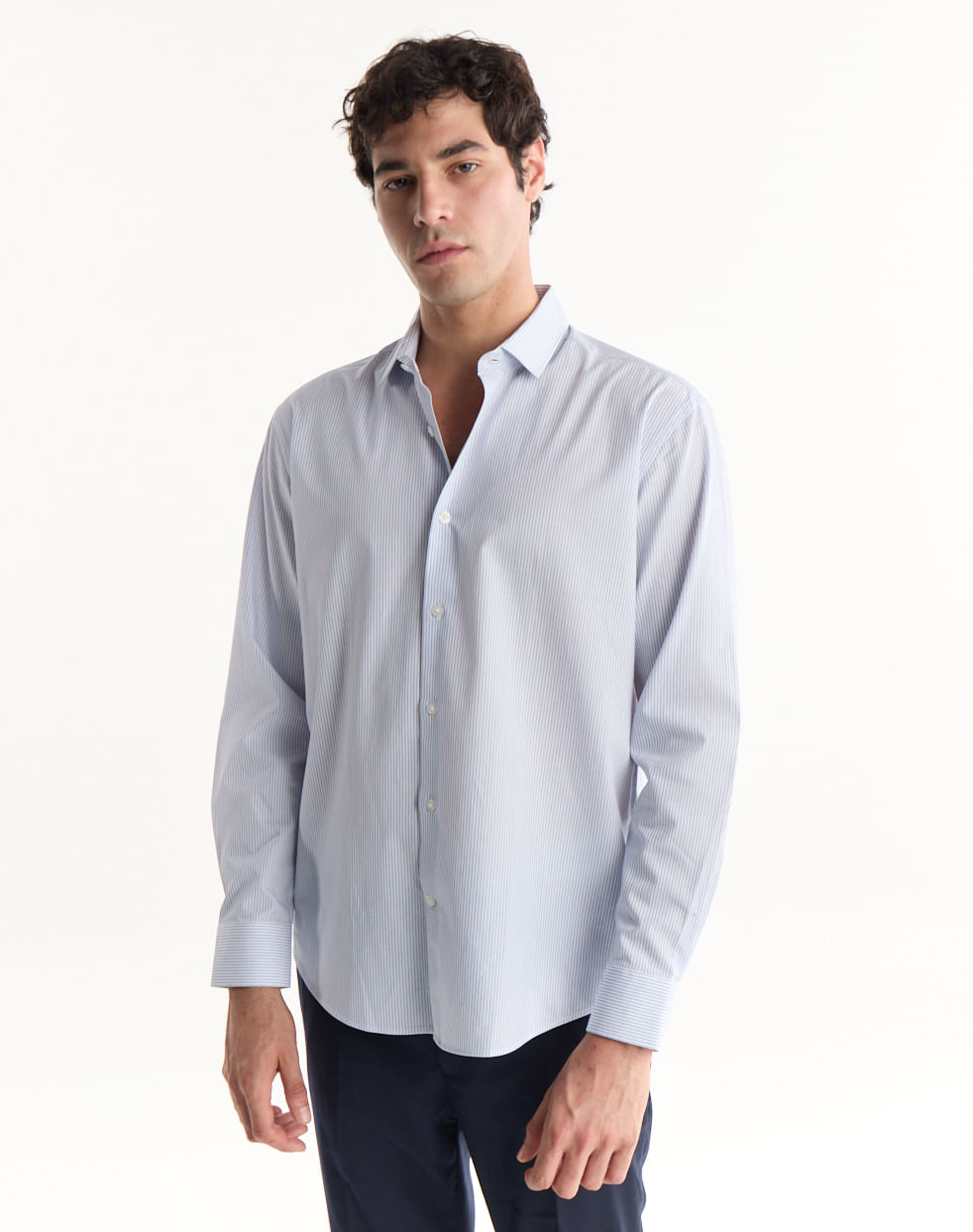 Camisa vestir regular 100% algodón ROMA