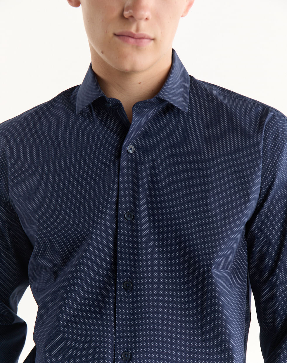 Camisa vestir regular 100% algodón ORVIETO — imagen 2