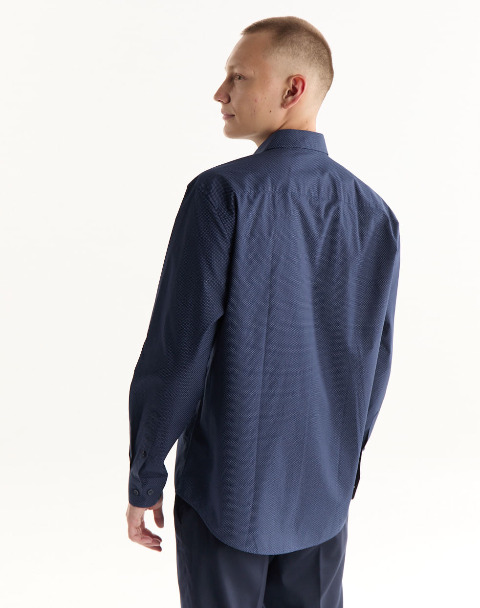Camisa vestir regular 100% algodón ORVIETO — imagen 3
