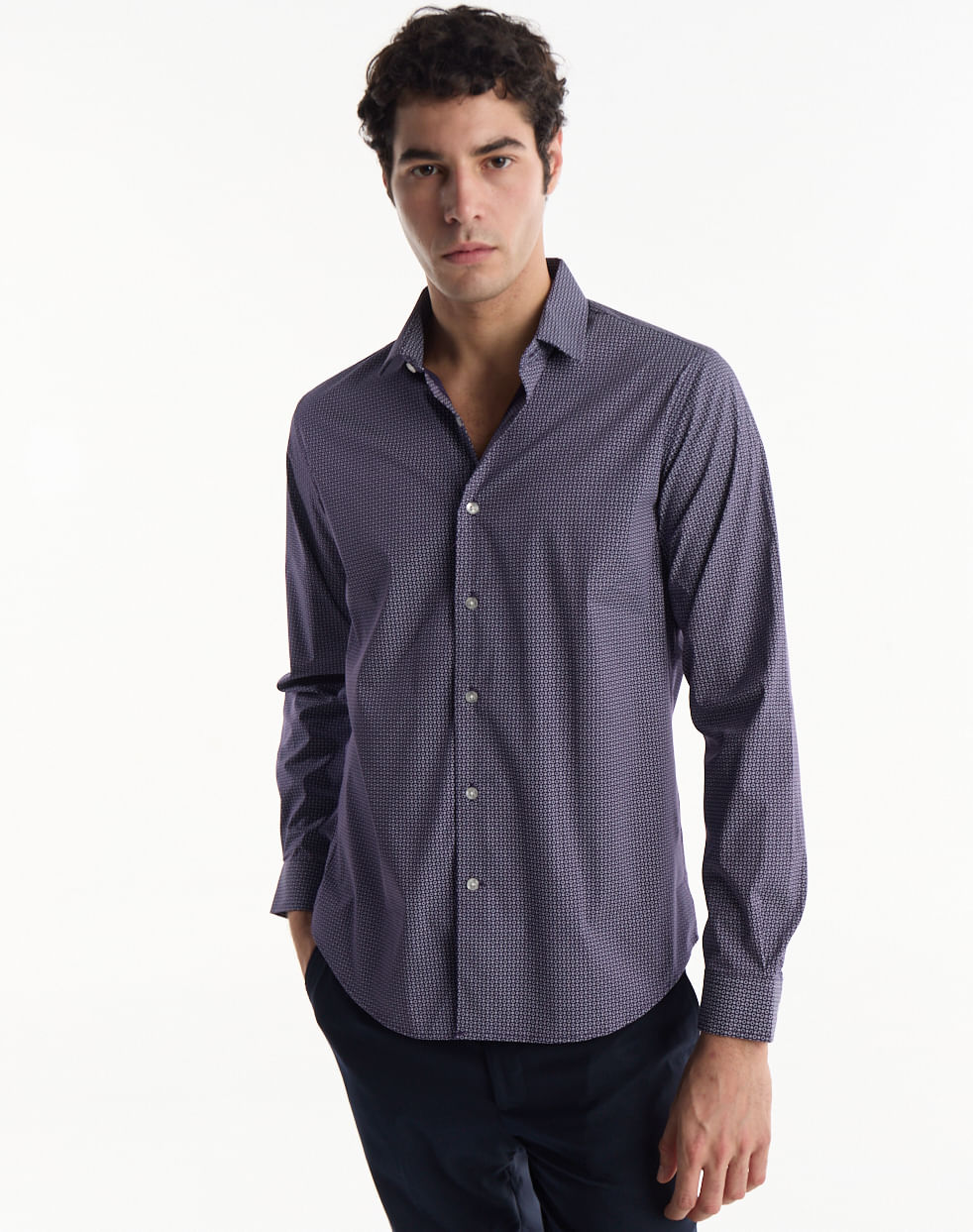 Camisa vestir slim confort ALONZO
