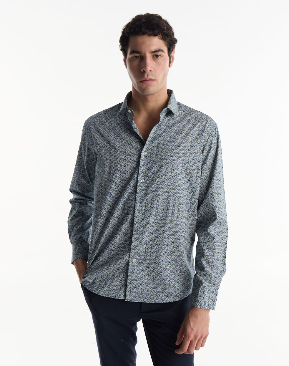 Camisa regular 100% algodón GERONIMO