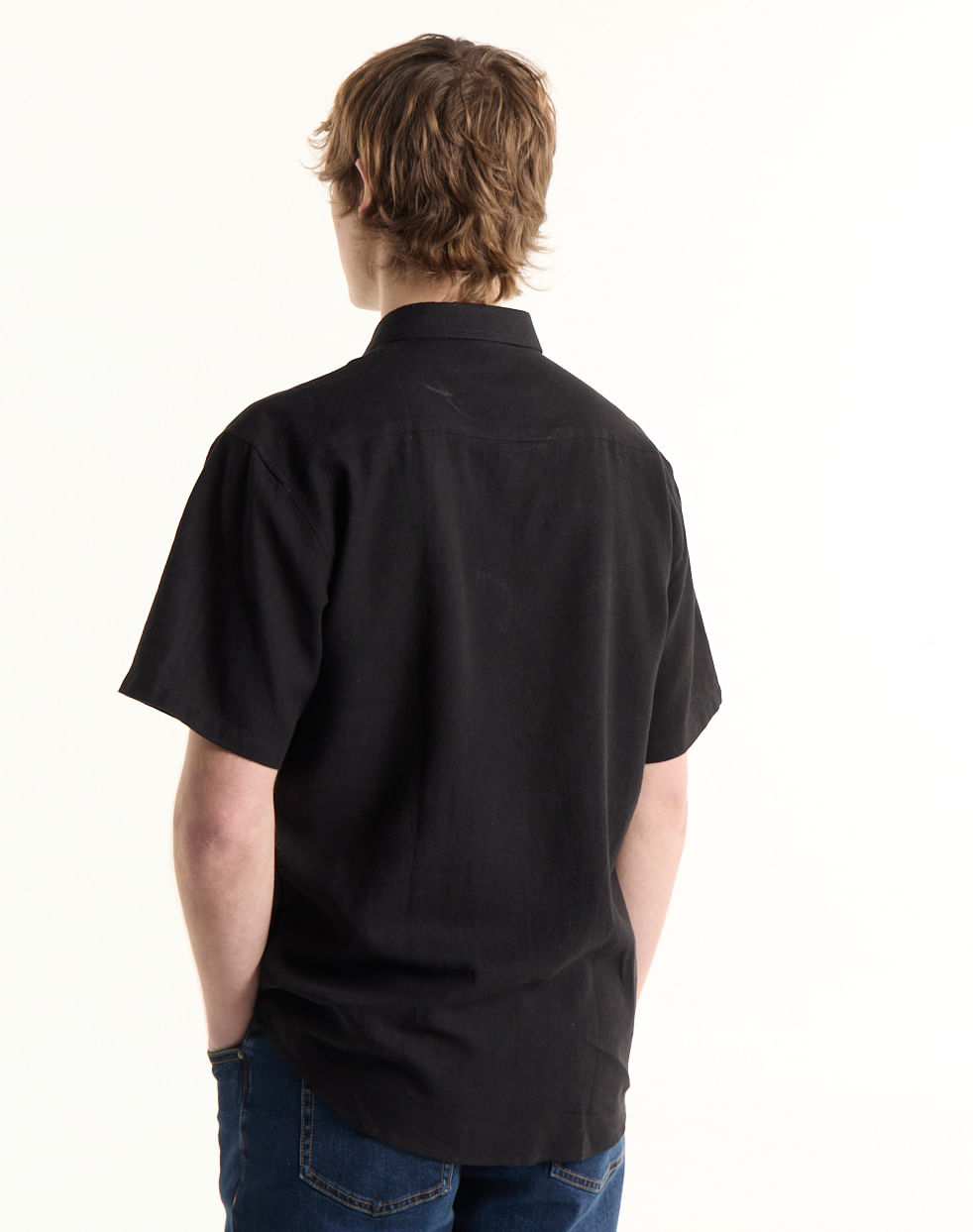 Camisa regular lino Hibiscus EQUUS — imagen 3
