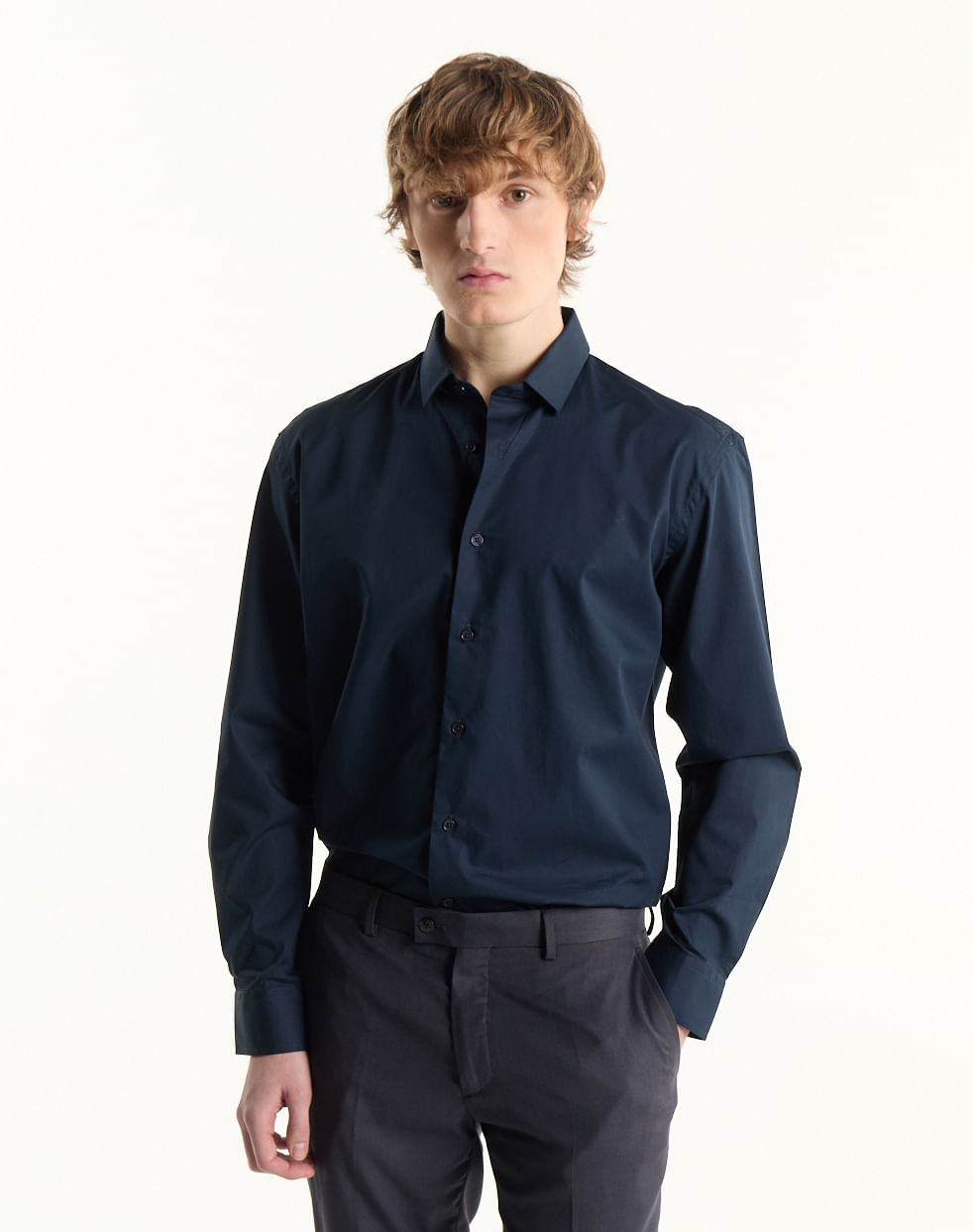 Camisa vestir regular 100% algodón FIGUERA