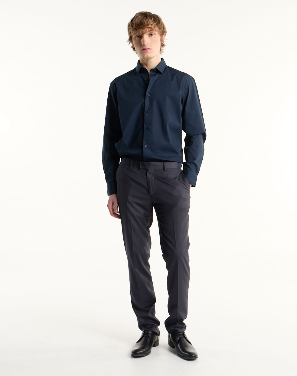 Camisa vestir regular 100% algodón FIGUERA — imagen 4