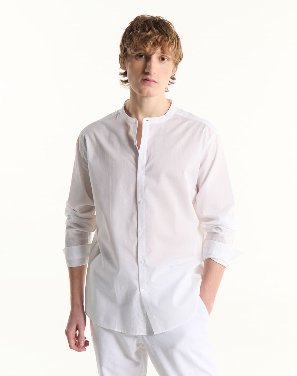 Camisa regular 100% algodón VERA