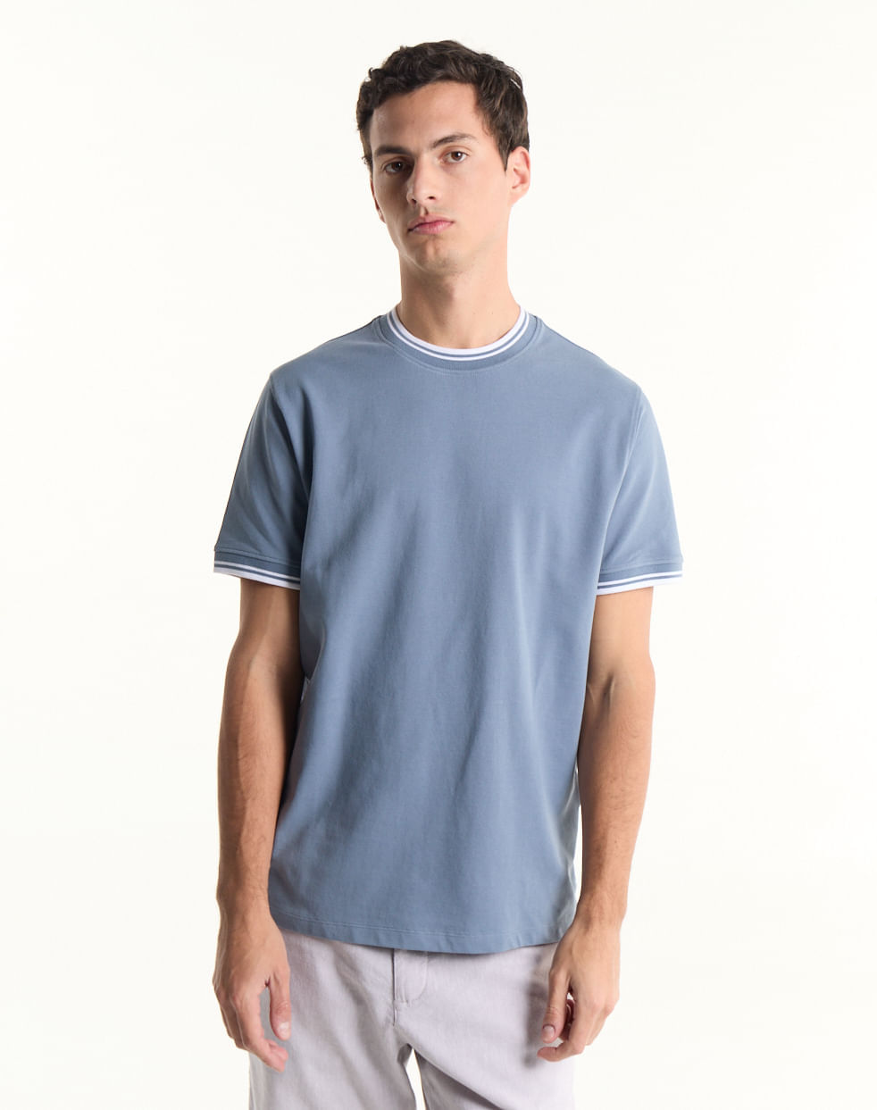 Remera piqué 100% algodón CERDEÑA
