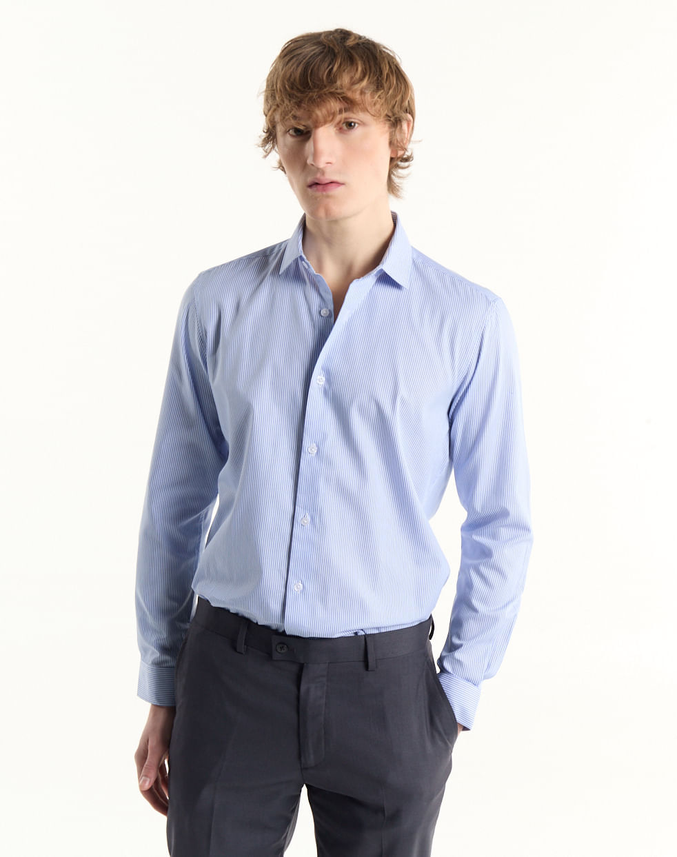 Camisa vestir slim 100% algodón DAEGU