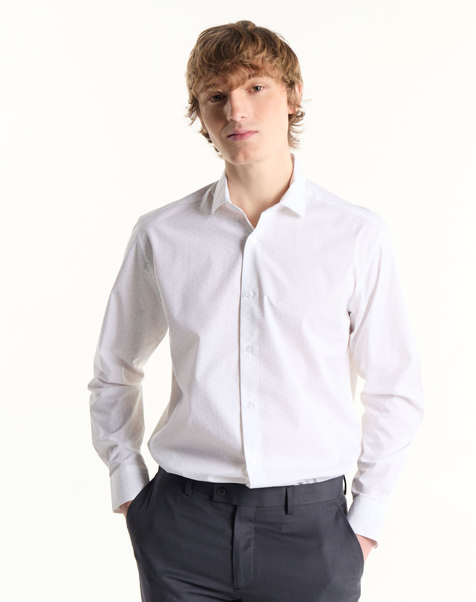 Camisa vestir regular 100% algodón KATOKU