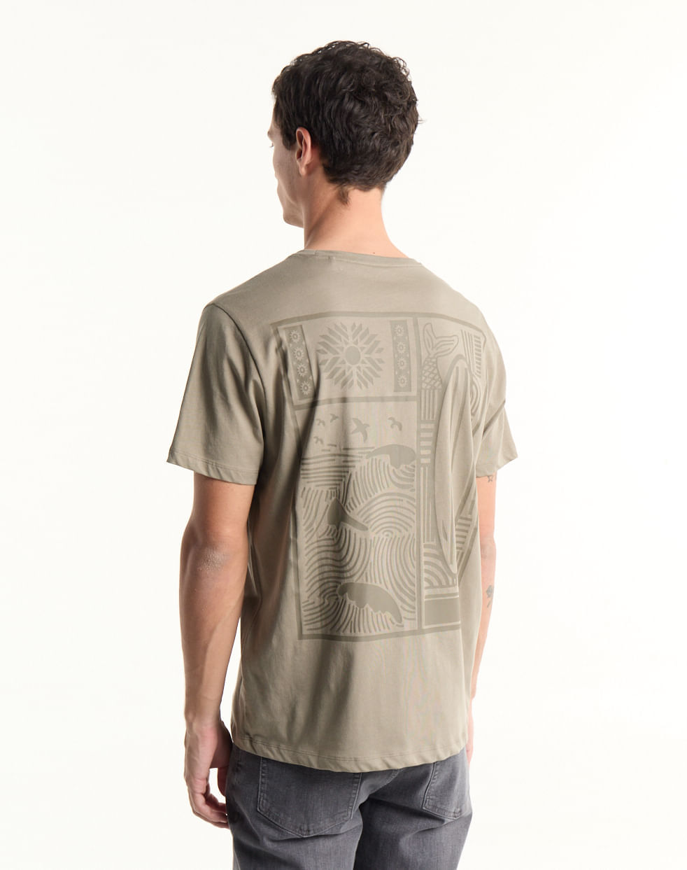 Remera estampada 100% algodón — imagen 3
