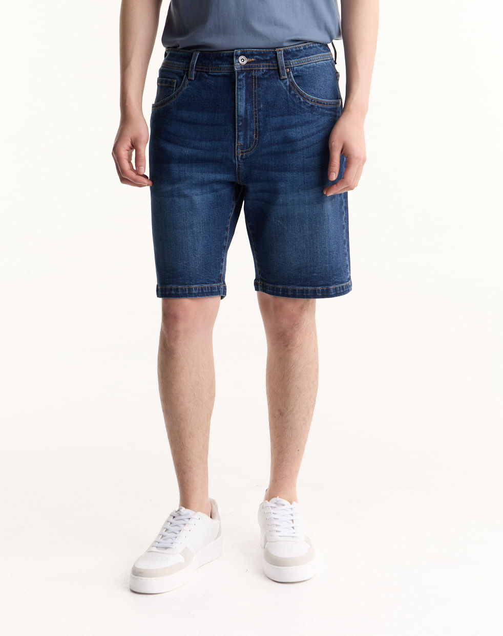 Bermuda regular denim confort RIVERA