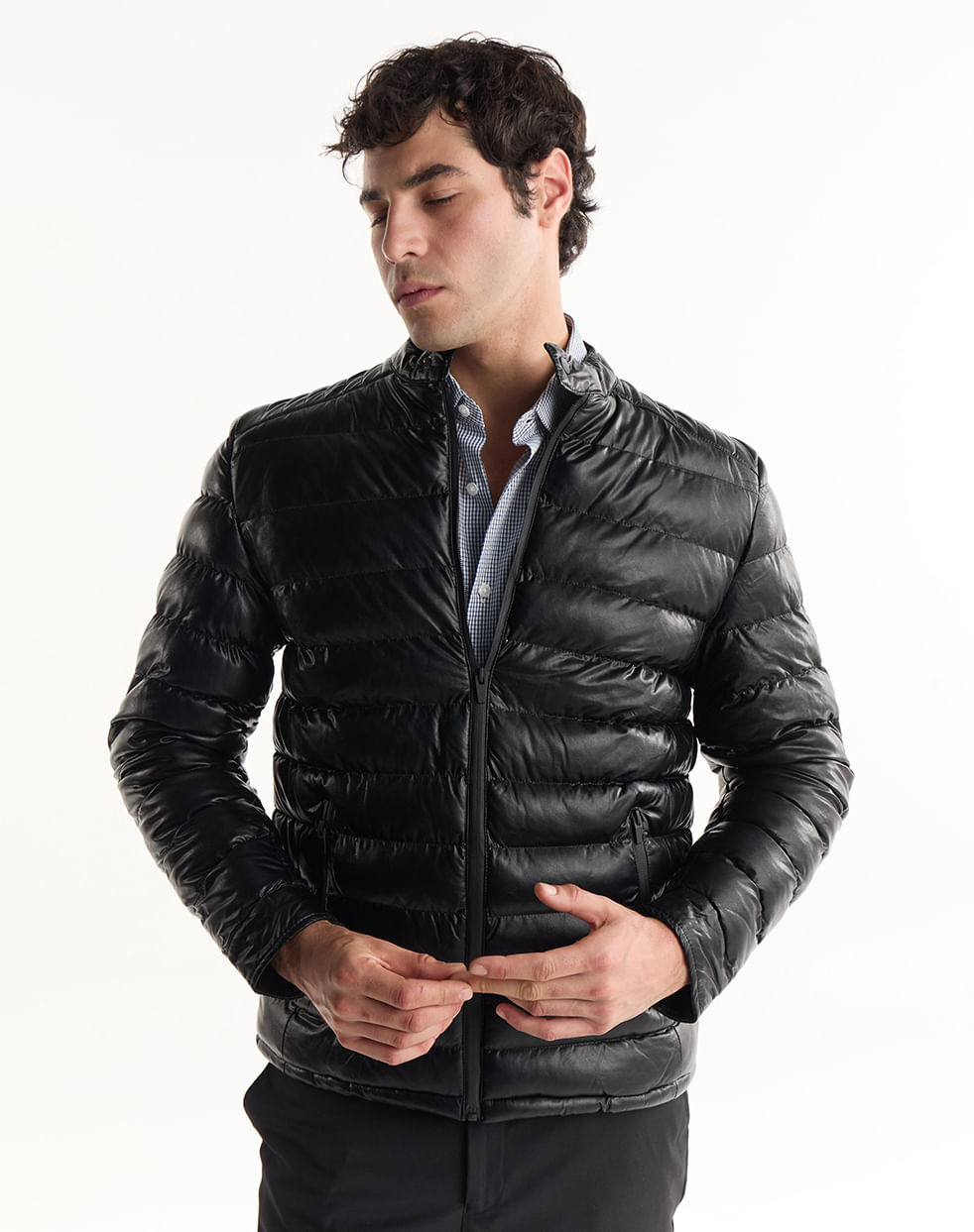 Campera simil cuero SAILER
