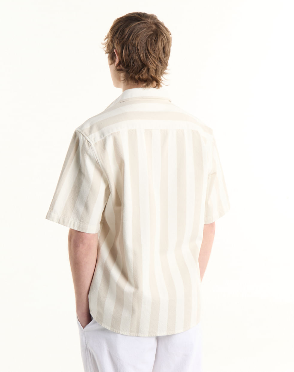 Sobrecamisa relaxed 100% algodón XAVIER — imagen 3