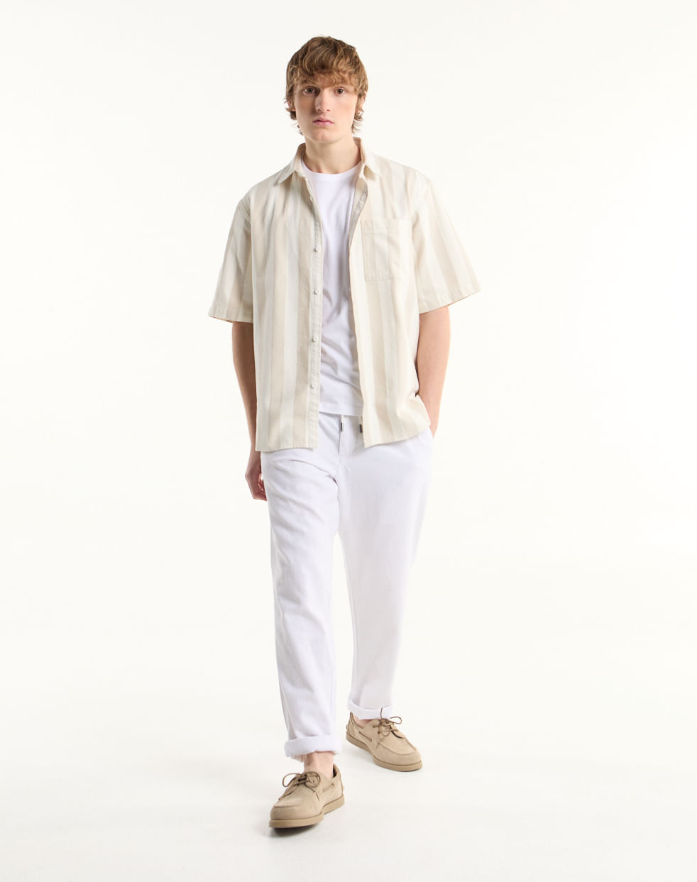 Sobrecamisa relaxed 100% algodón XAVIER — imagen 4