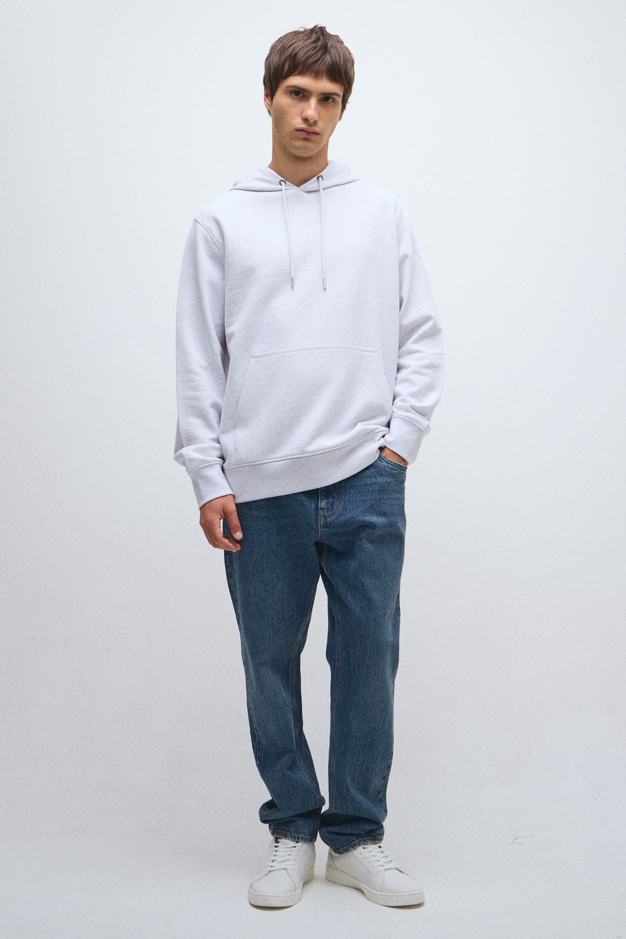 Hoodie liso 100% algodón