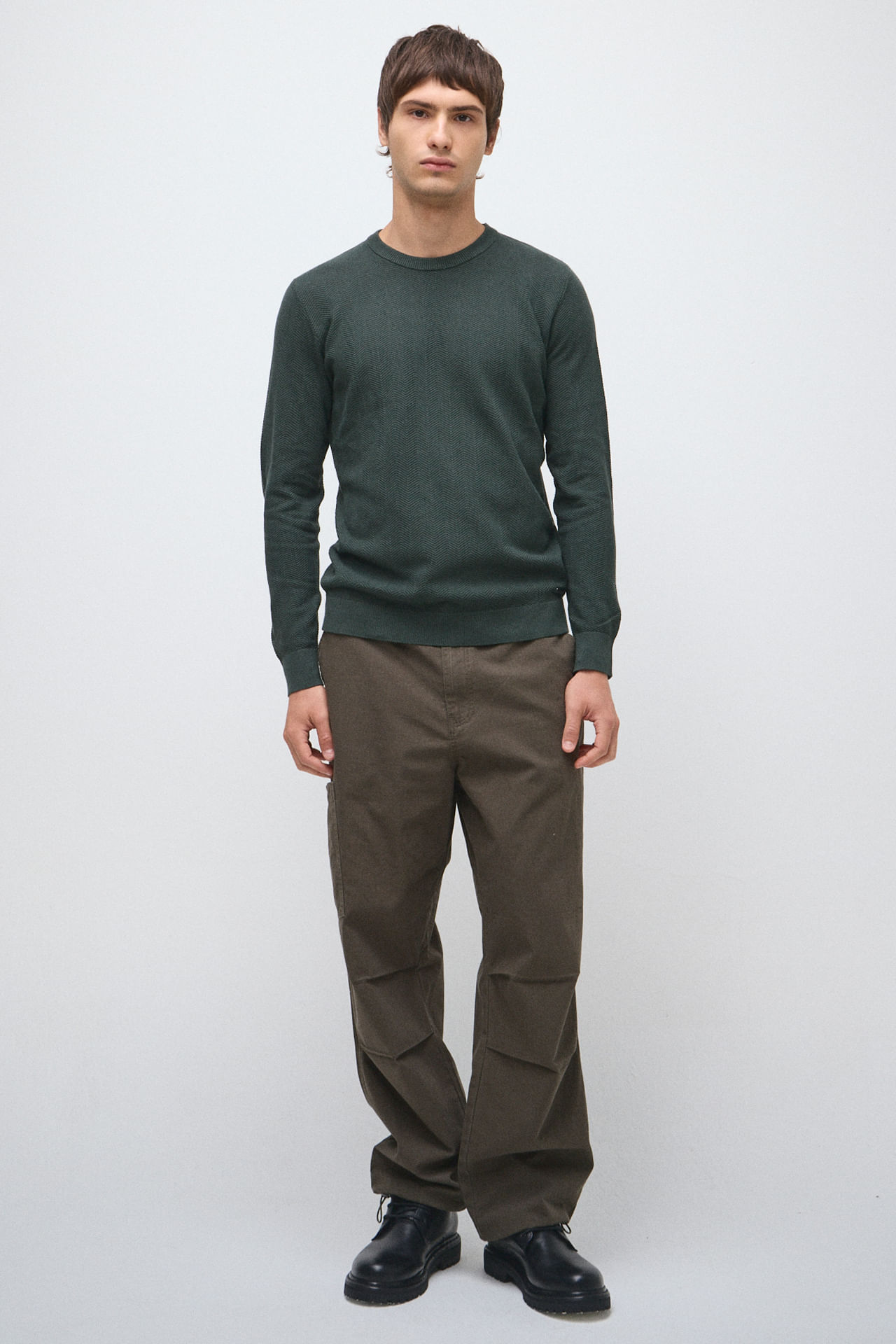 Sweater tramado 100% algodón