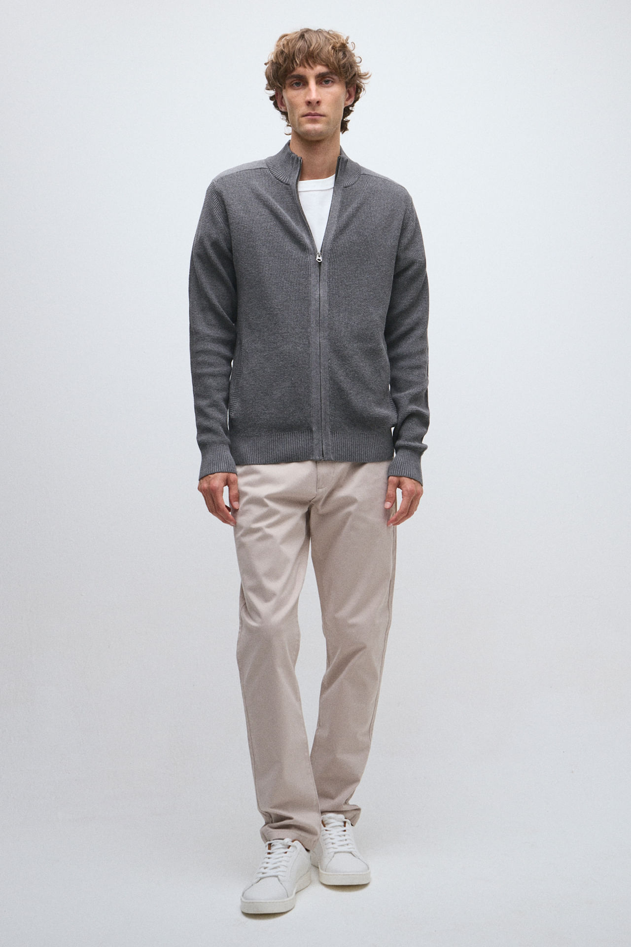 Campera tejida