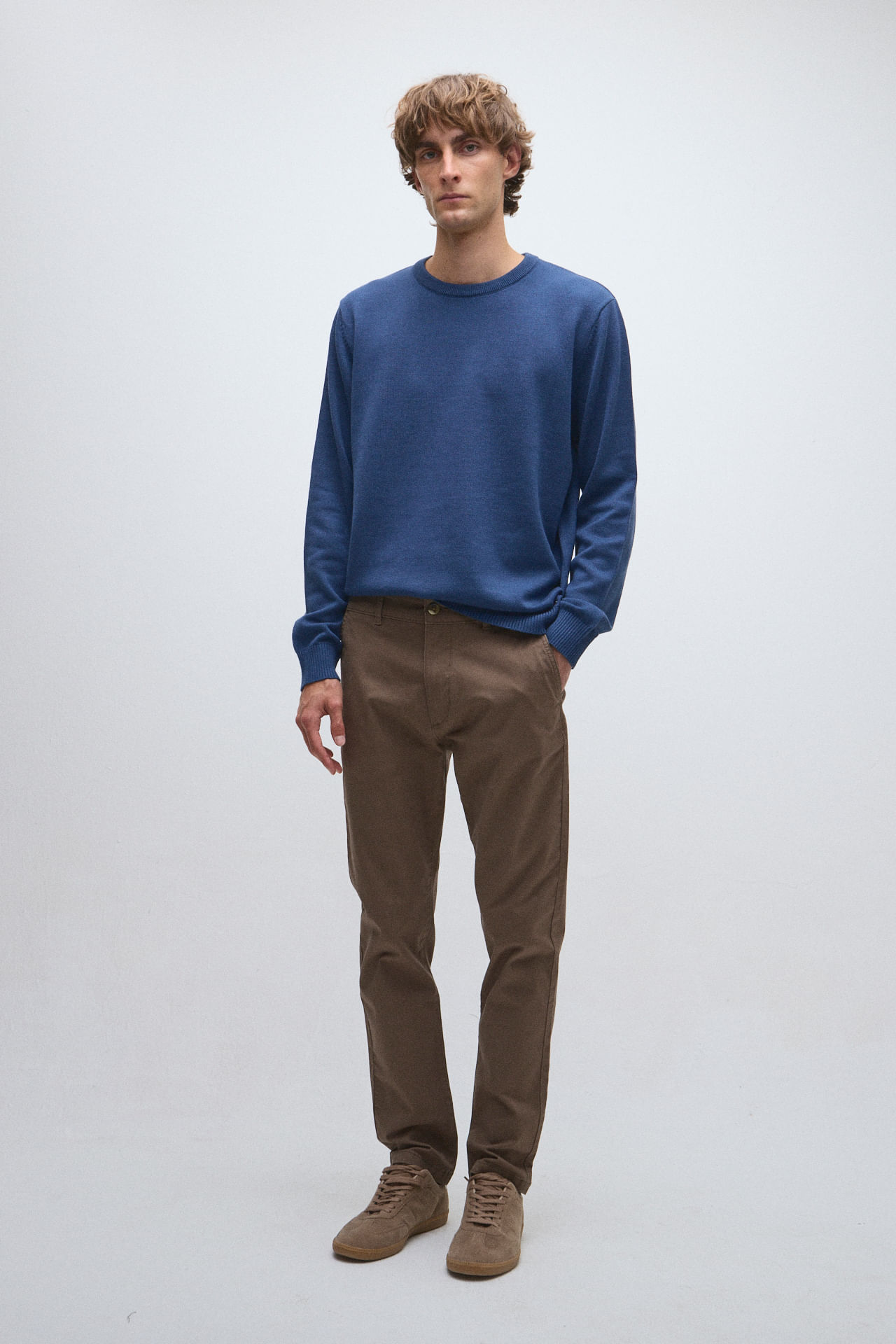 Pantalón chino slim confort