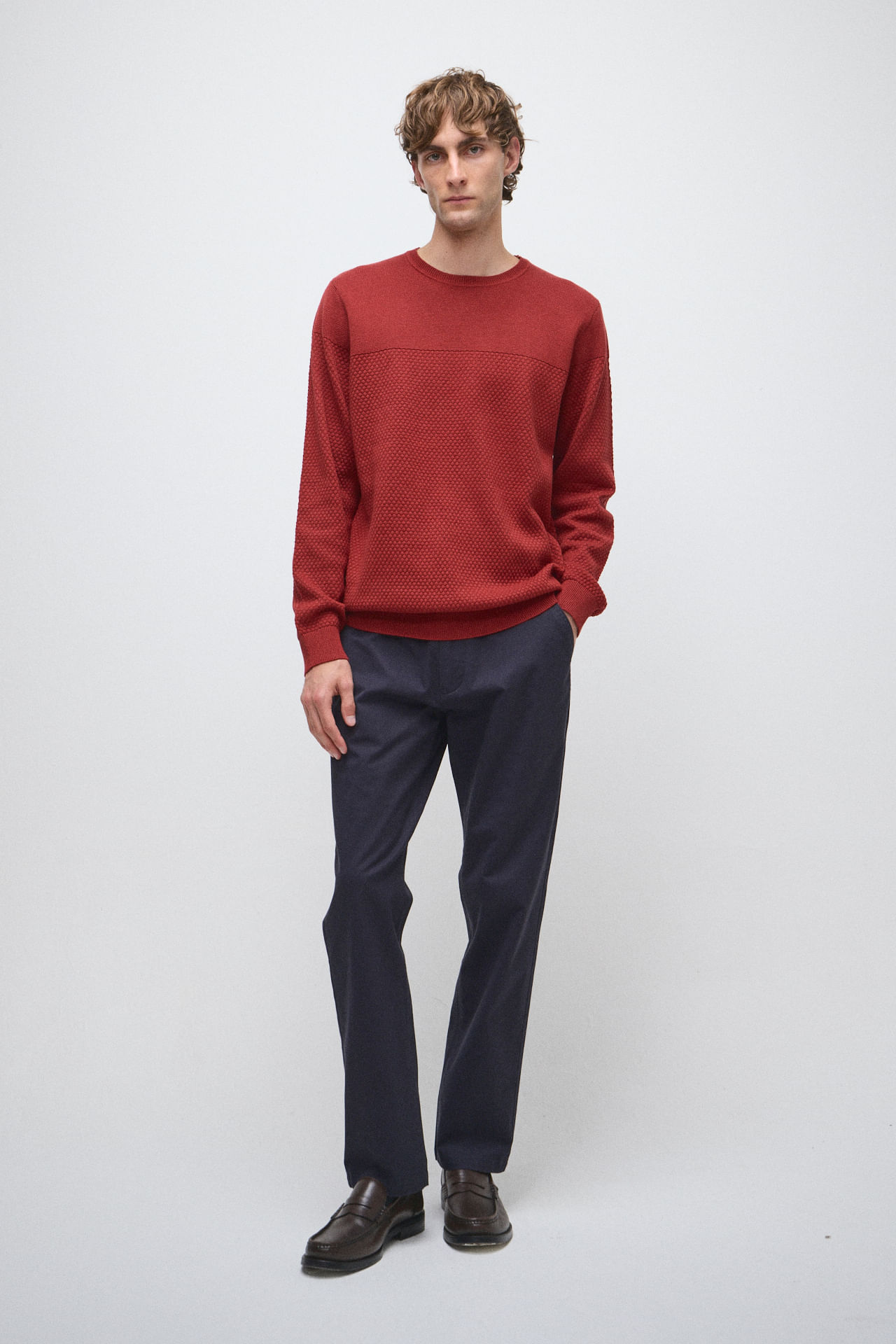 Pantalón chino regular confort