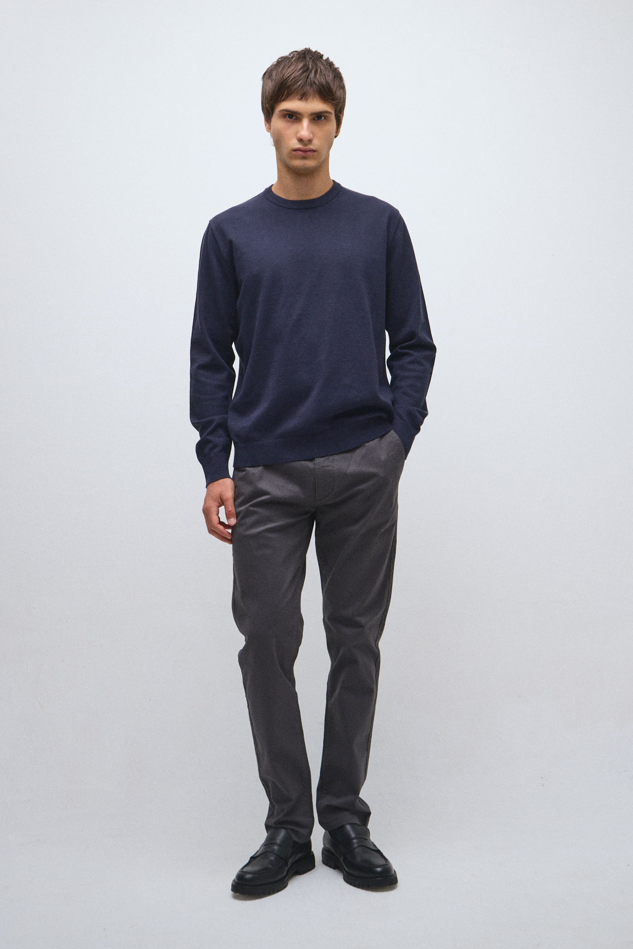 Pantalón chino slim confort