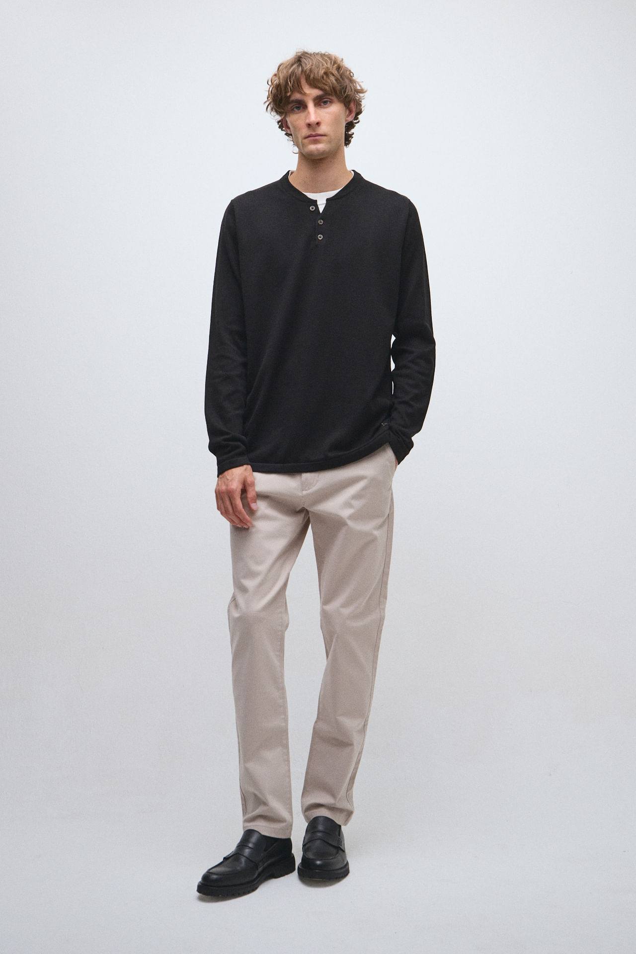 Pantalón chino slim confort