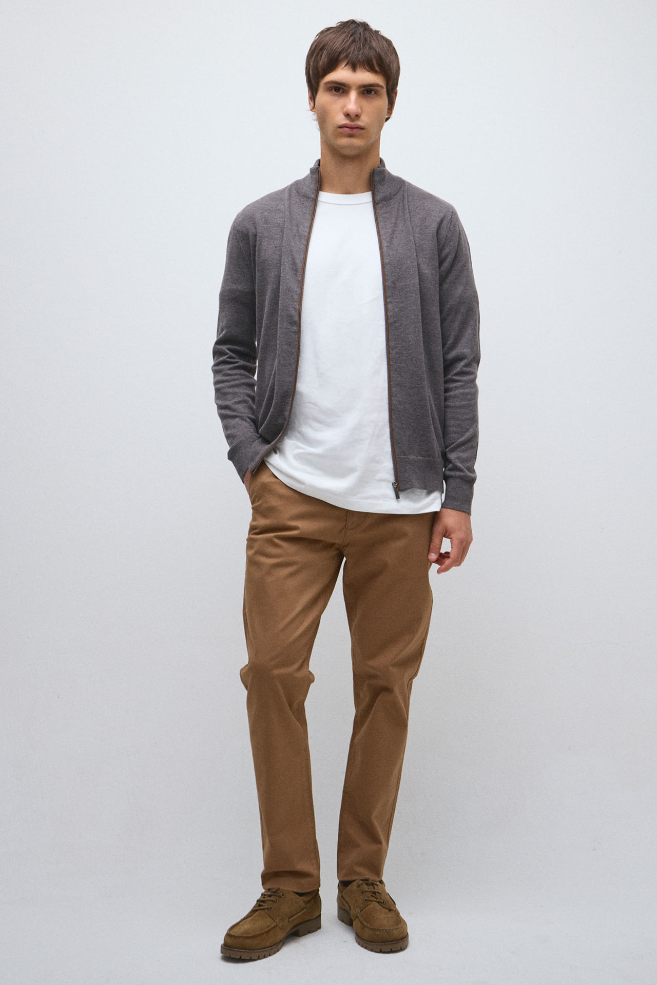 Campera tejida