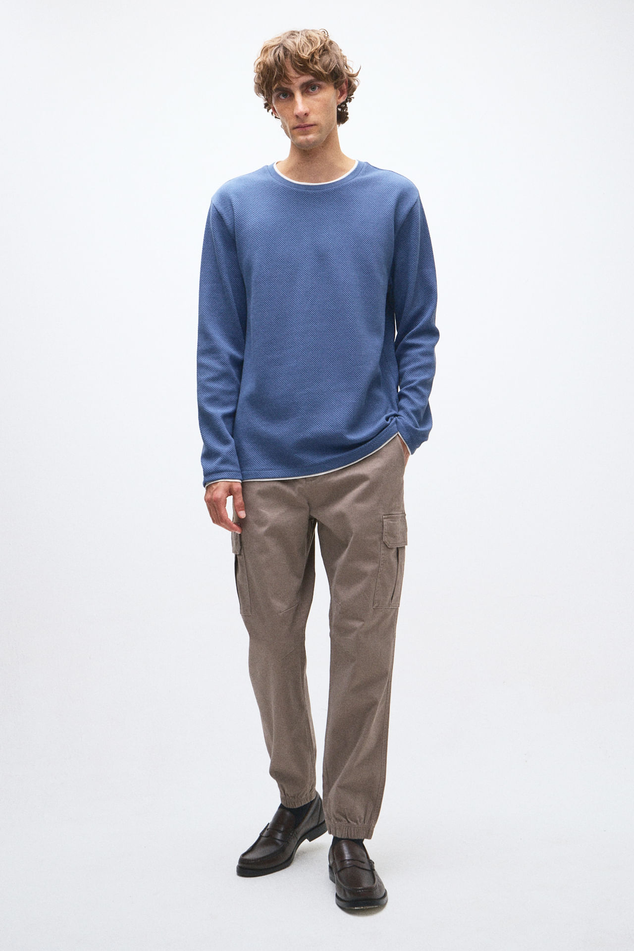 Pantalón cargo relaxed confort