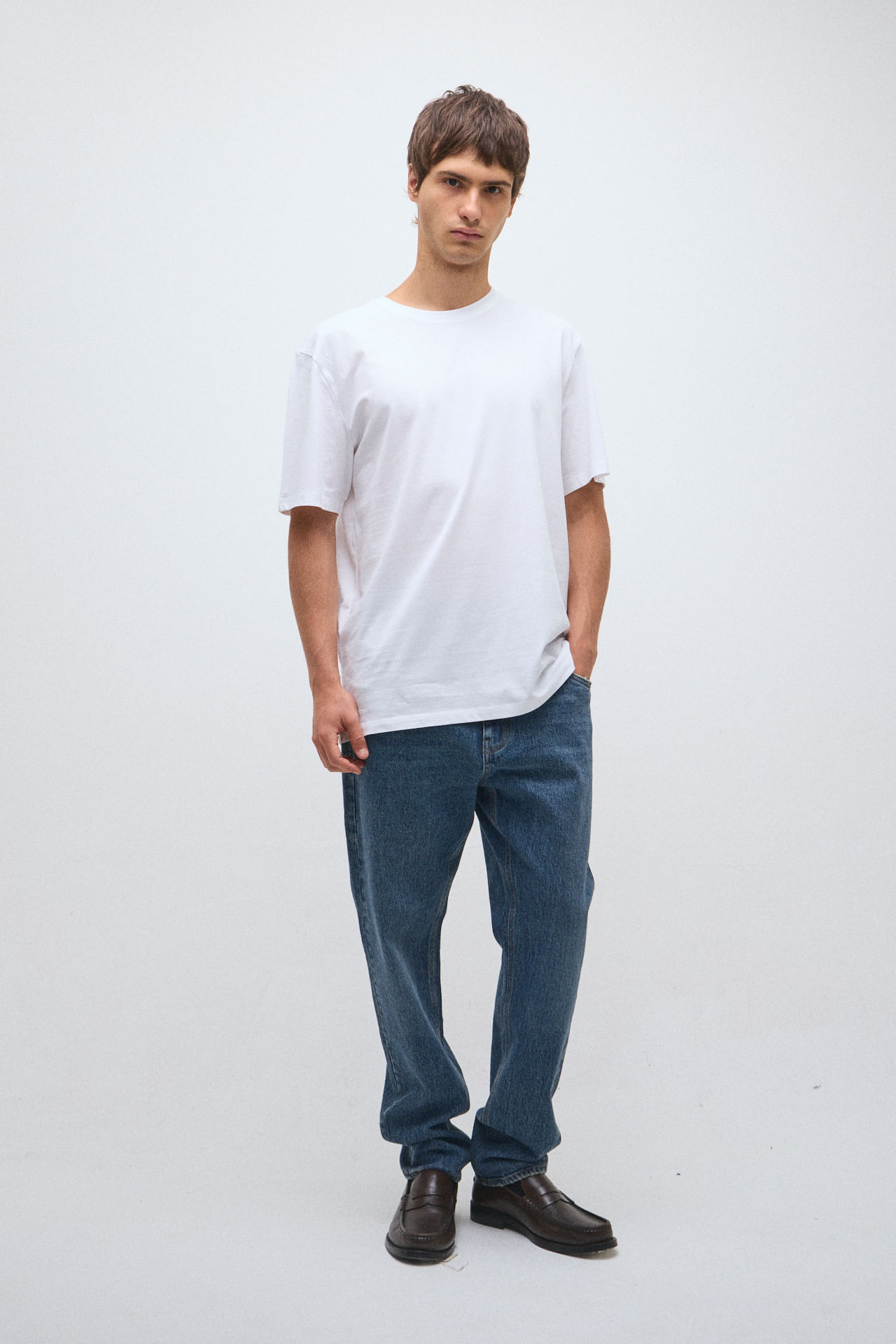 Remera relaxed 100% algodón