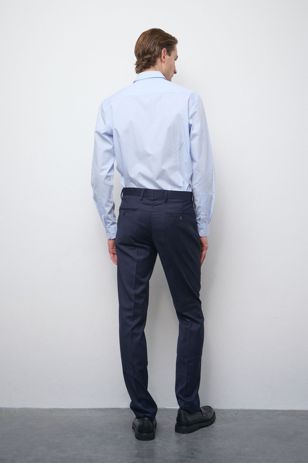 Camisa vestir slim 100% algodón — imagen 4