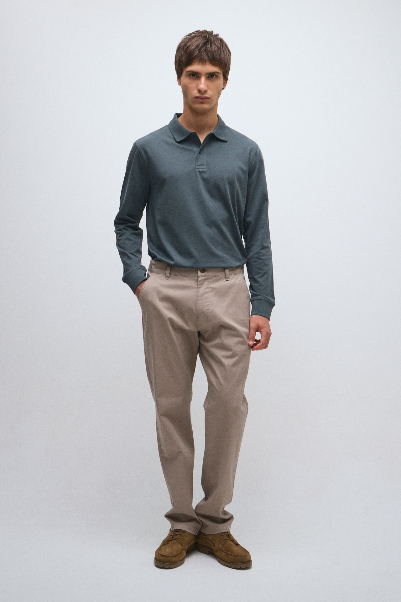 Pantalón chino regular confort