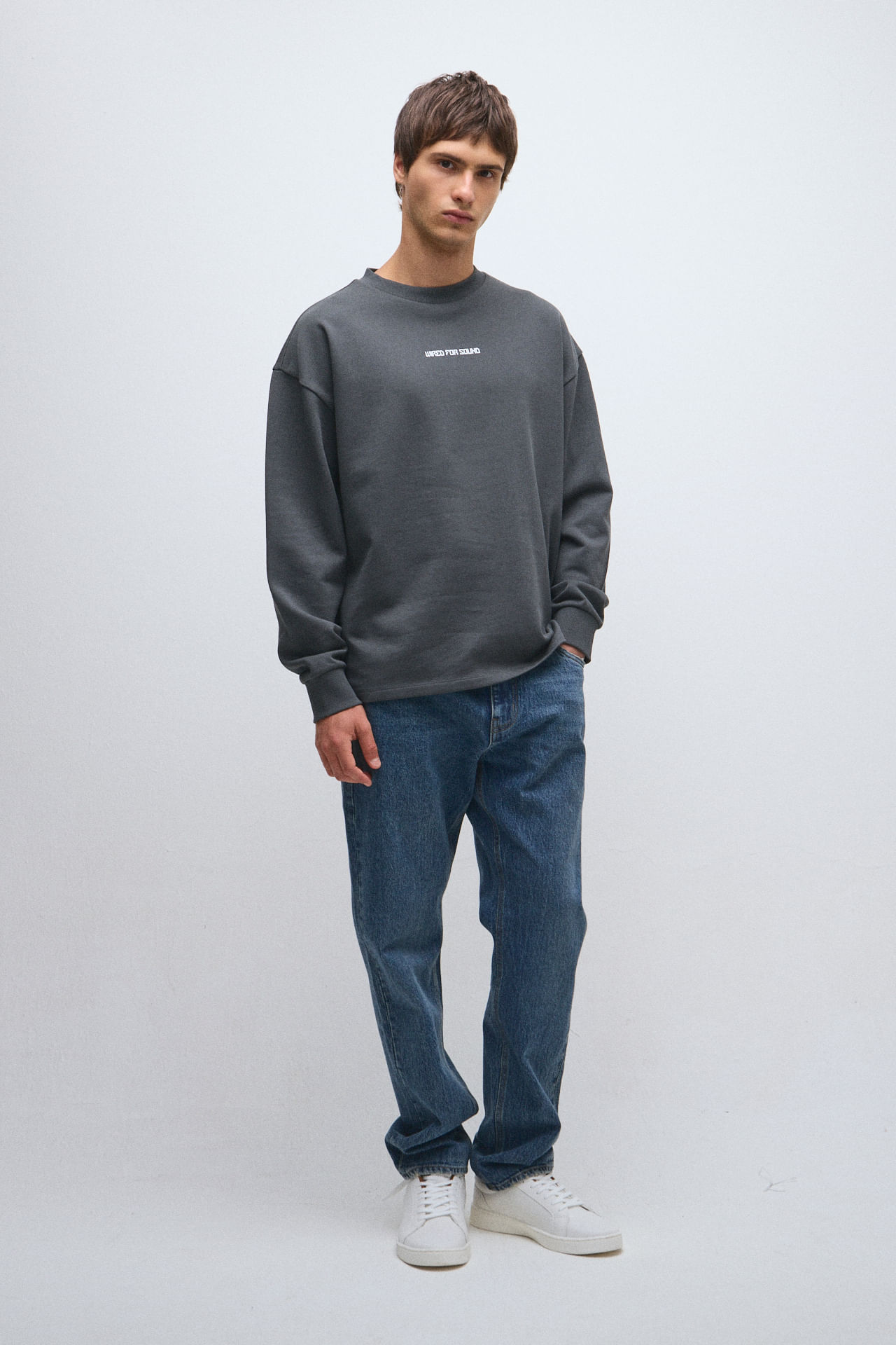 Buzo oversize 100% algodón