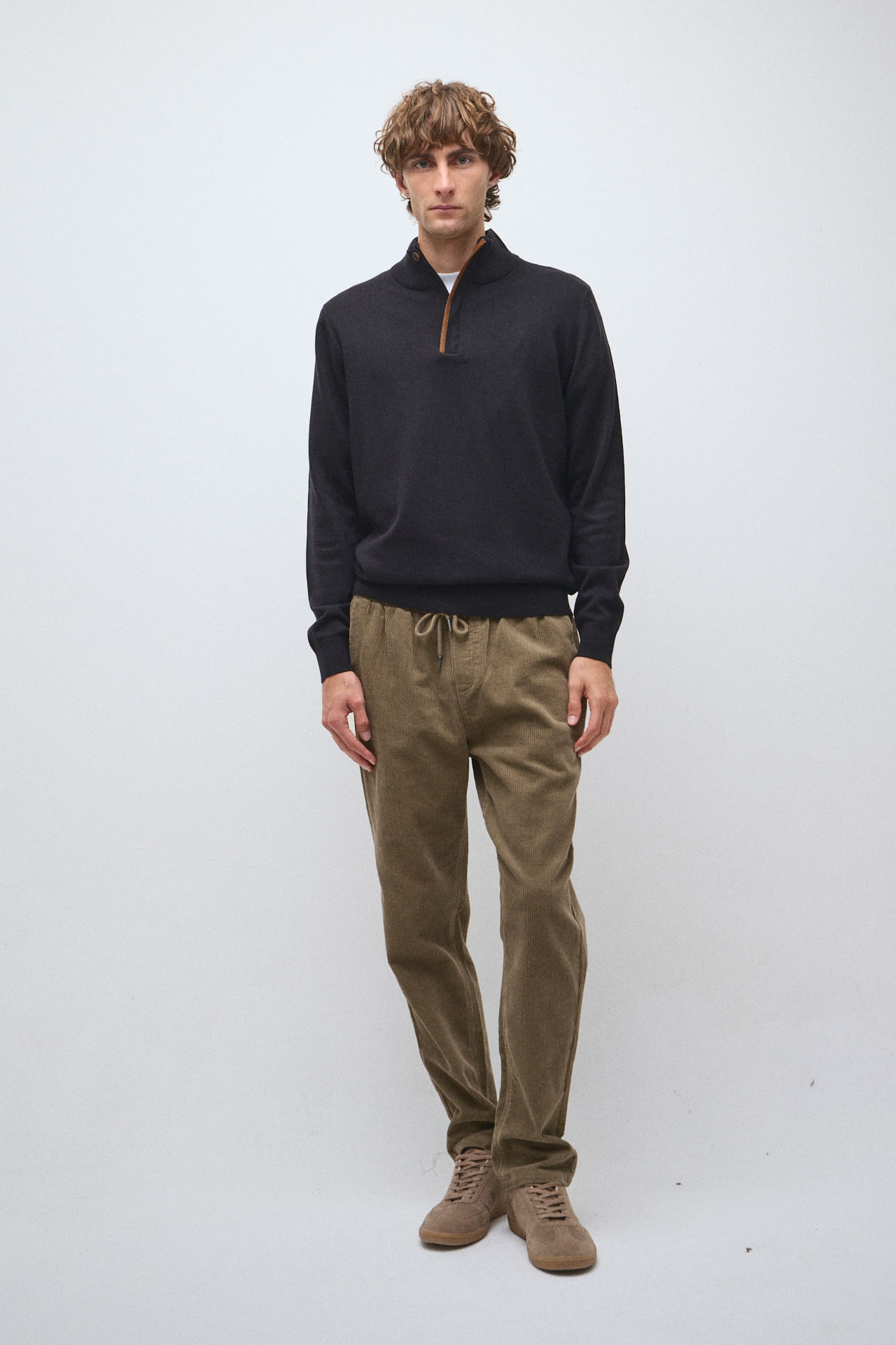 Sweater medio cierre