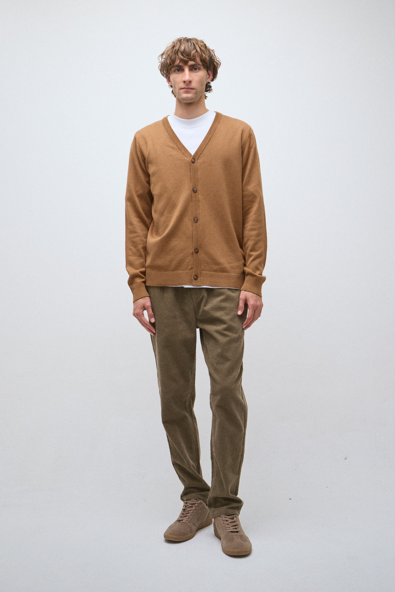 Cardigan liso