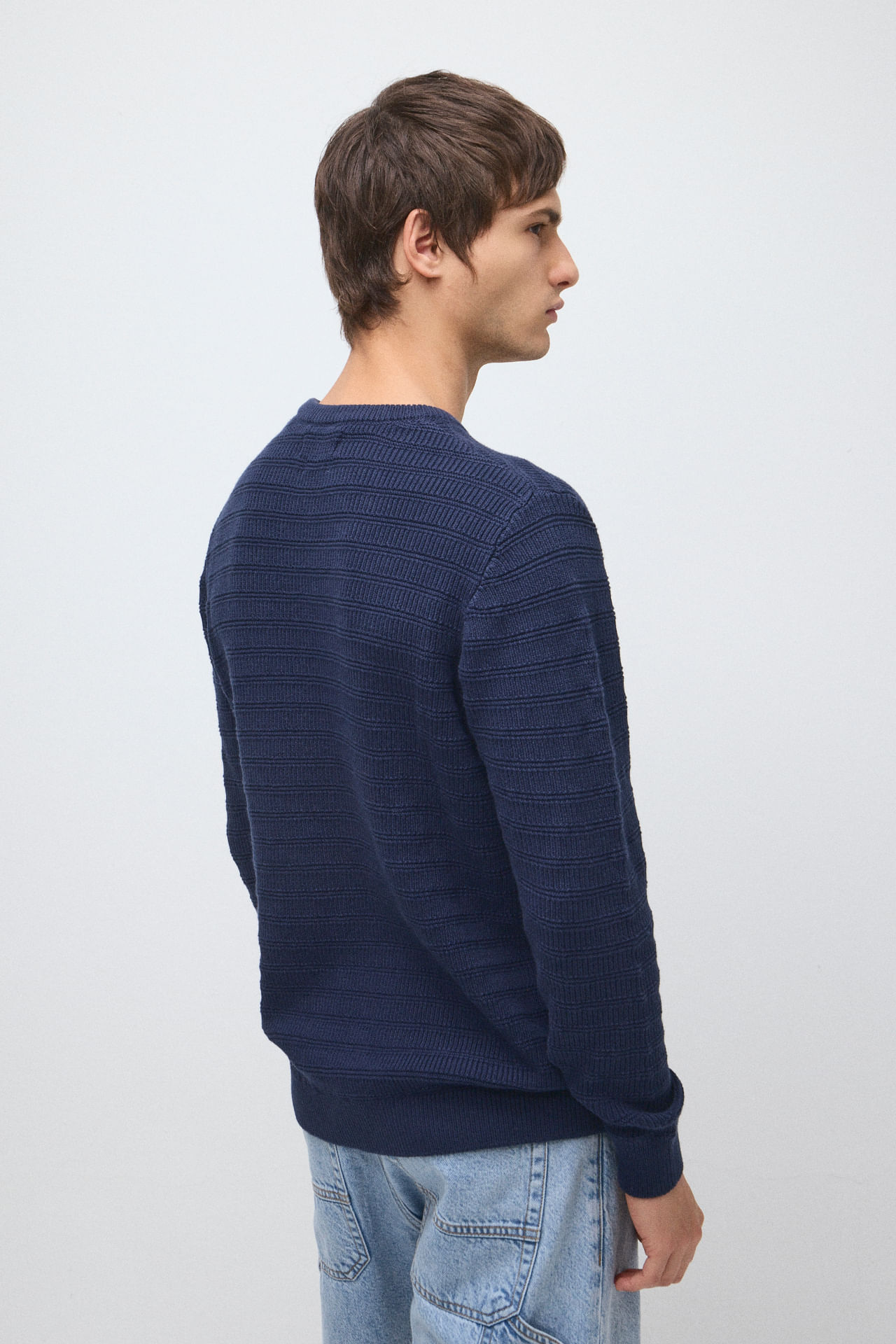 Sweater tramado 100% algodón — imagen 4