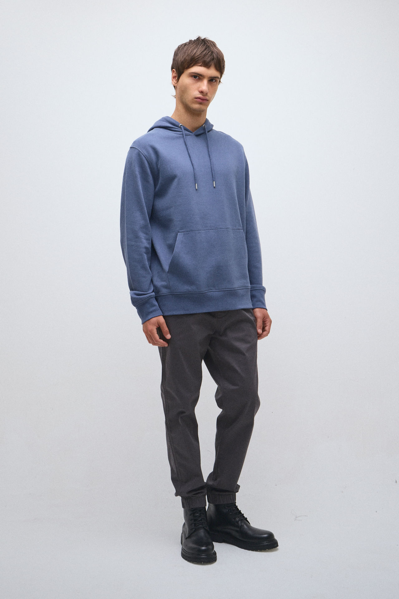 Hoodie liso 100% algodón