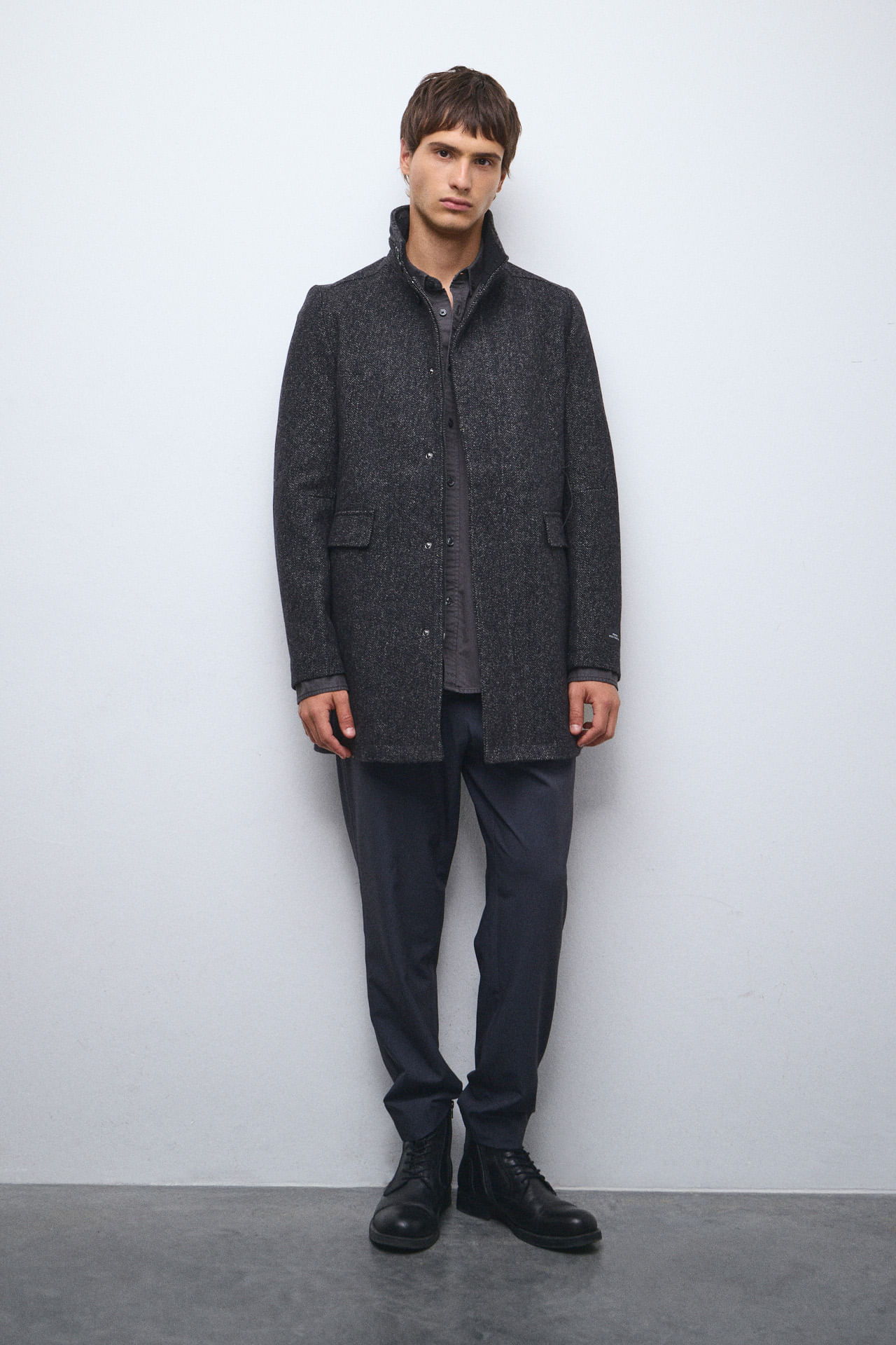 Camisa regular 100% algodón — imagen 4