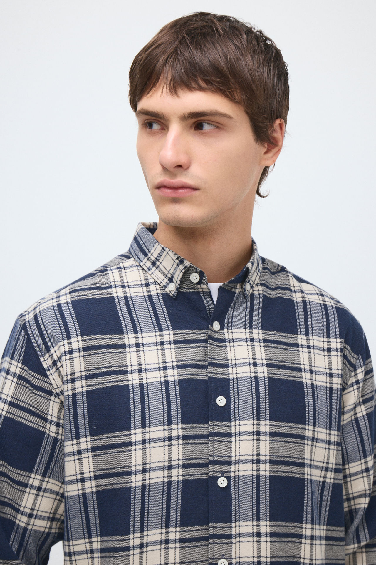 Camisa regular 100% algodón — imagen 3