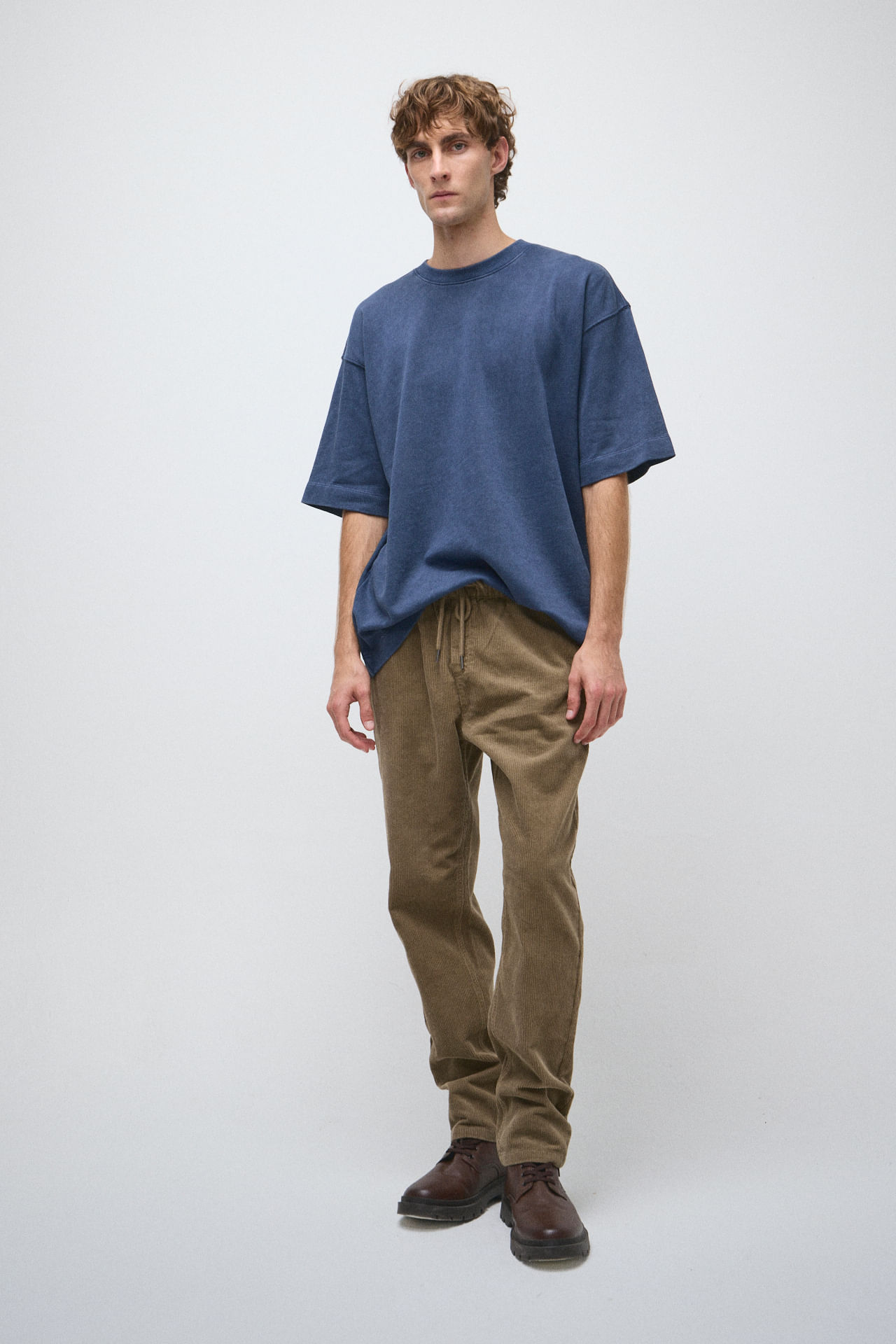 Remera relaxed 100% algodón