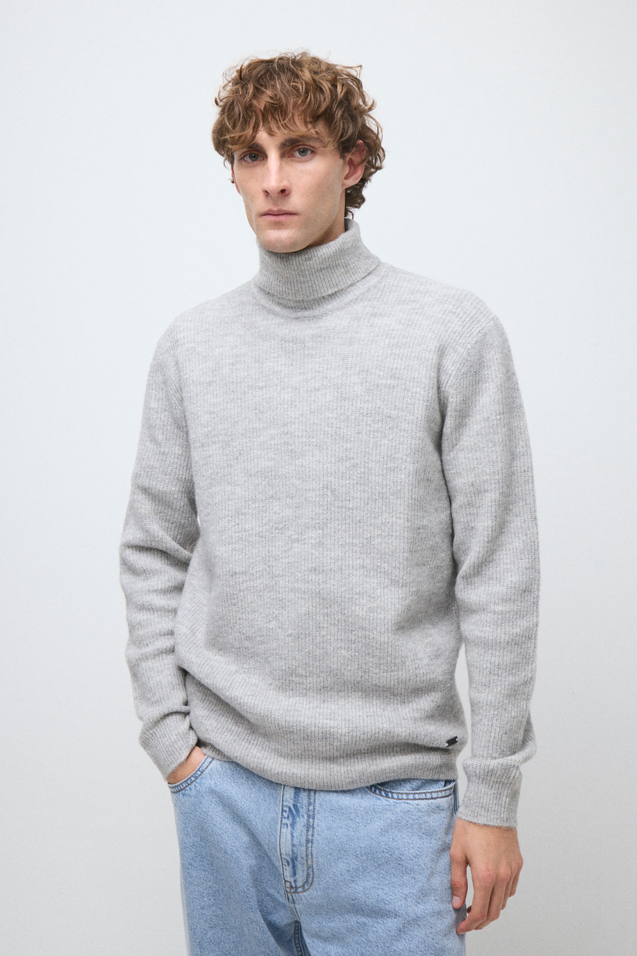 Polera tramada lana mezcla — imagen 2