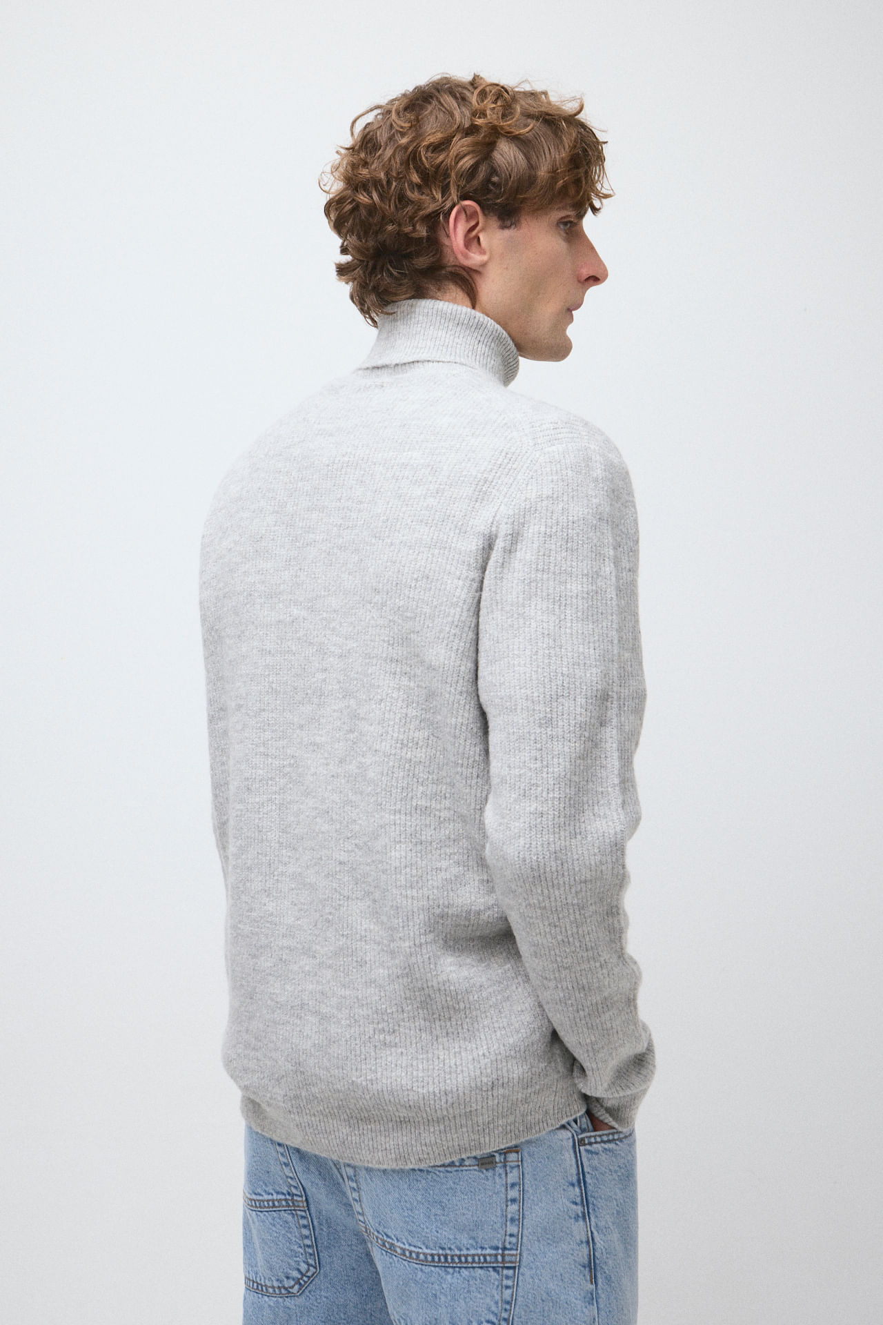 Polera tramada lana mezcla — imagen 4
