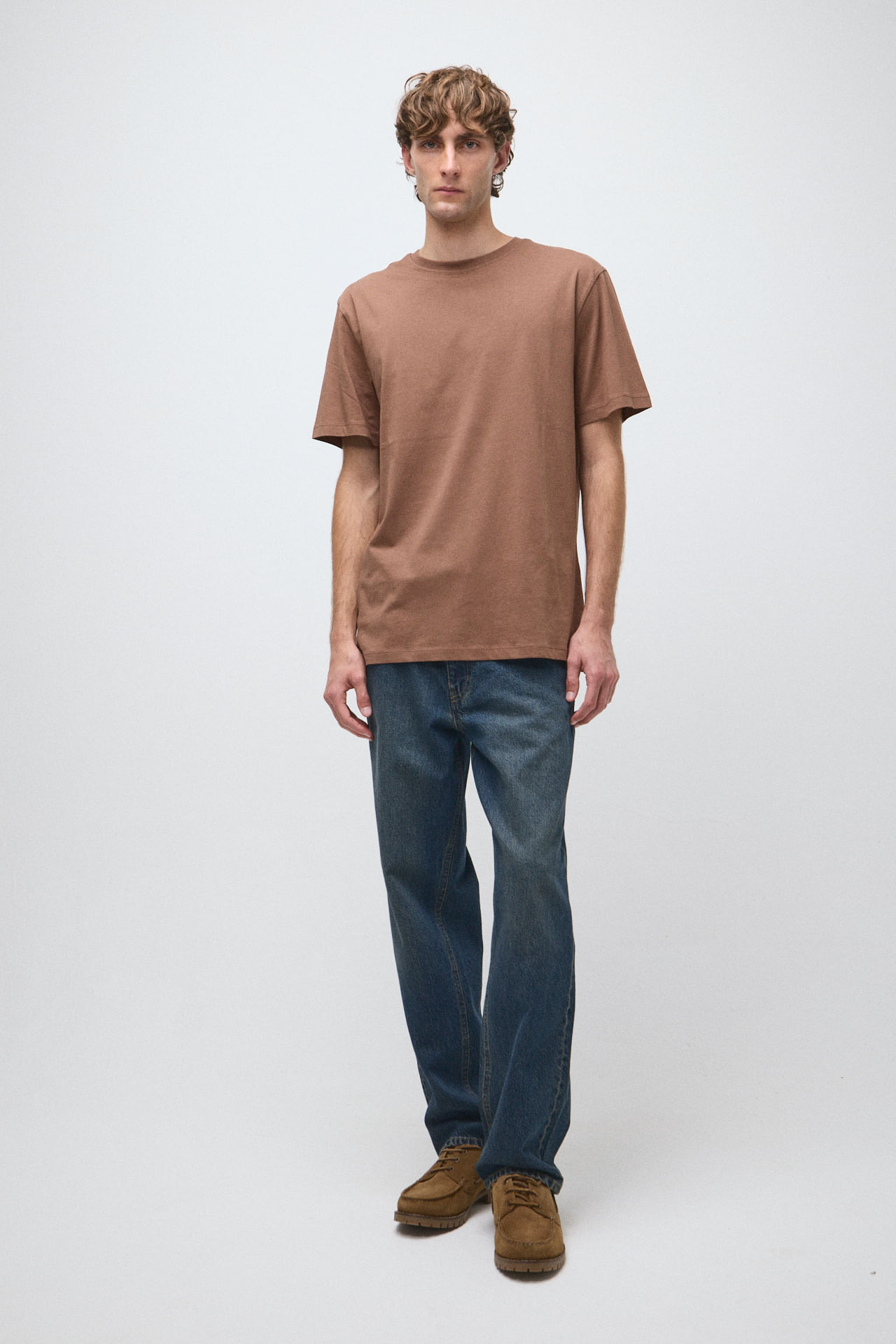 Remera relaxed 100% algodón