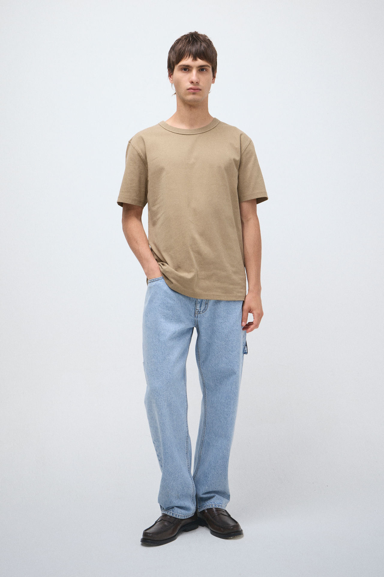 Remera relaxed 100% algodón