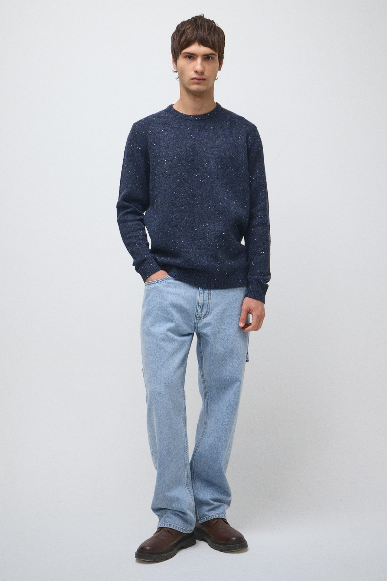 Sweater escote redondo