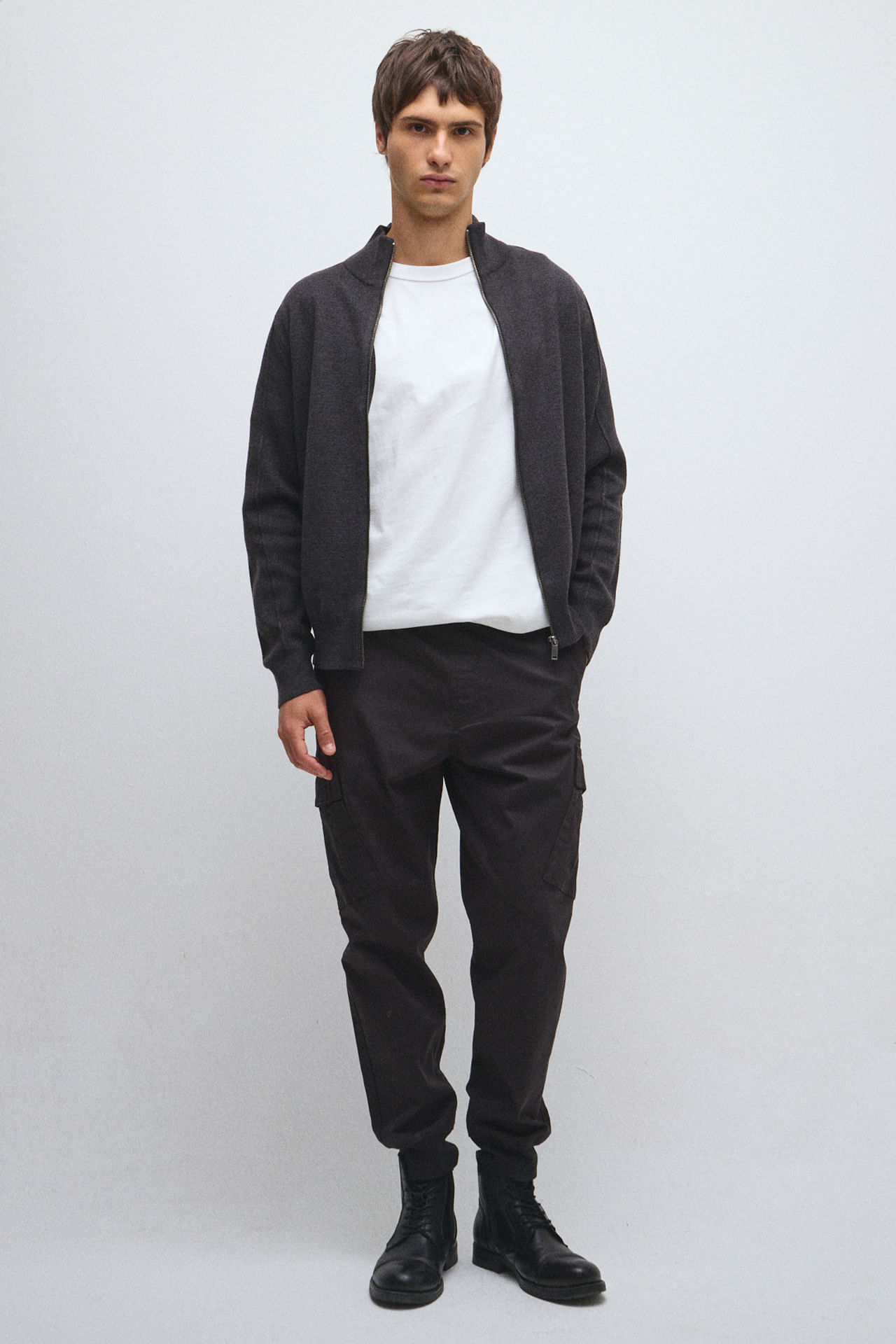 Campera tejida