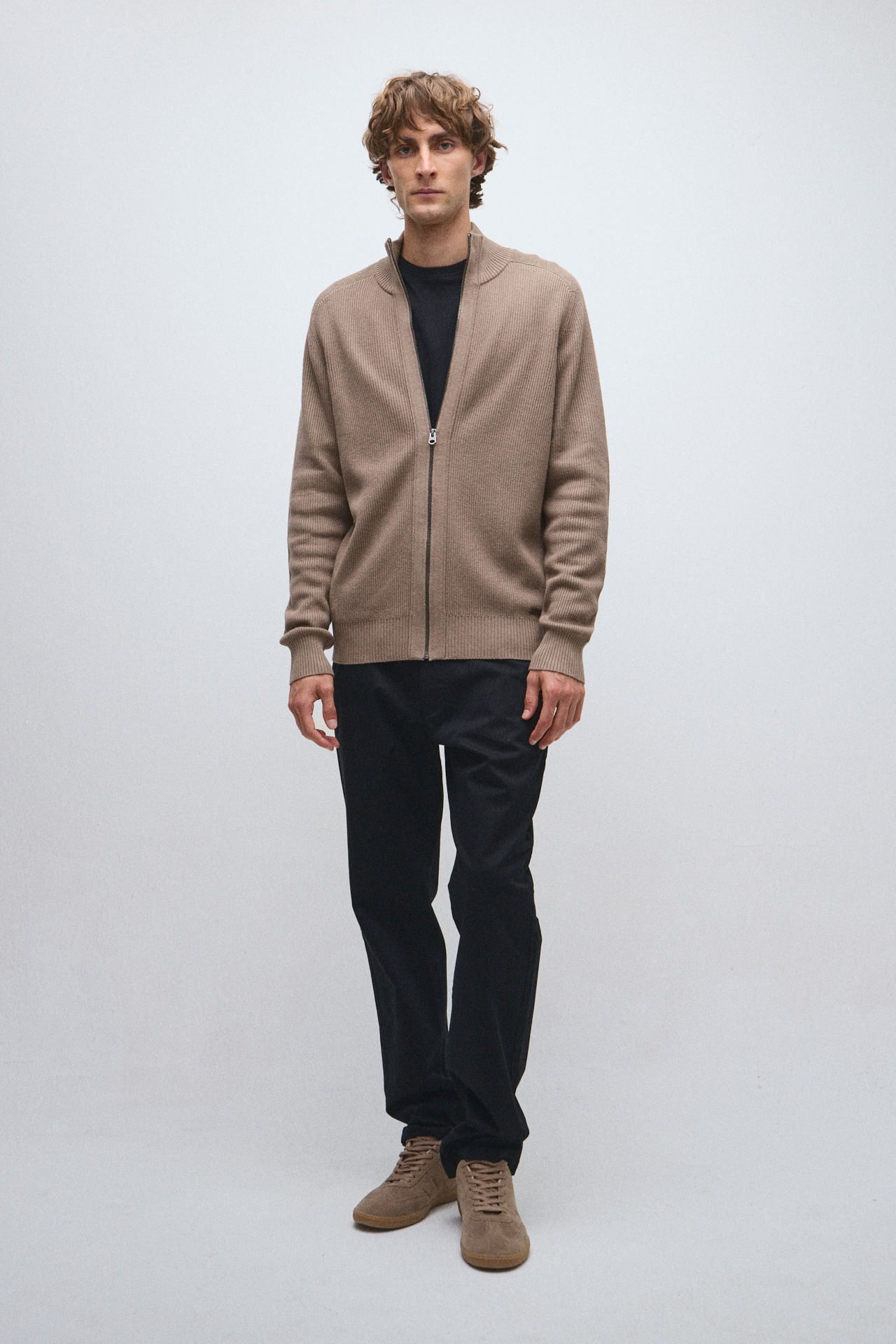 Campera tejida