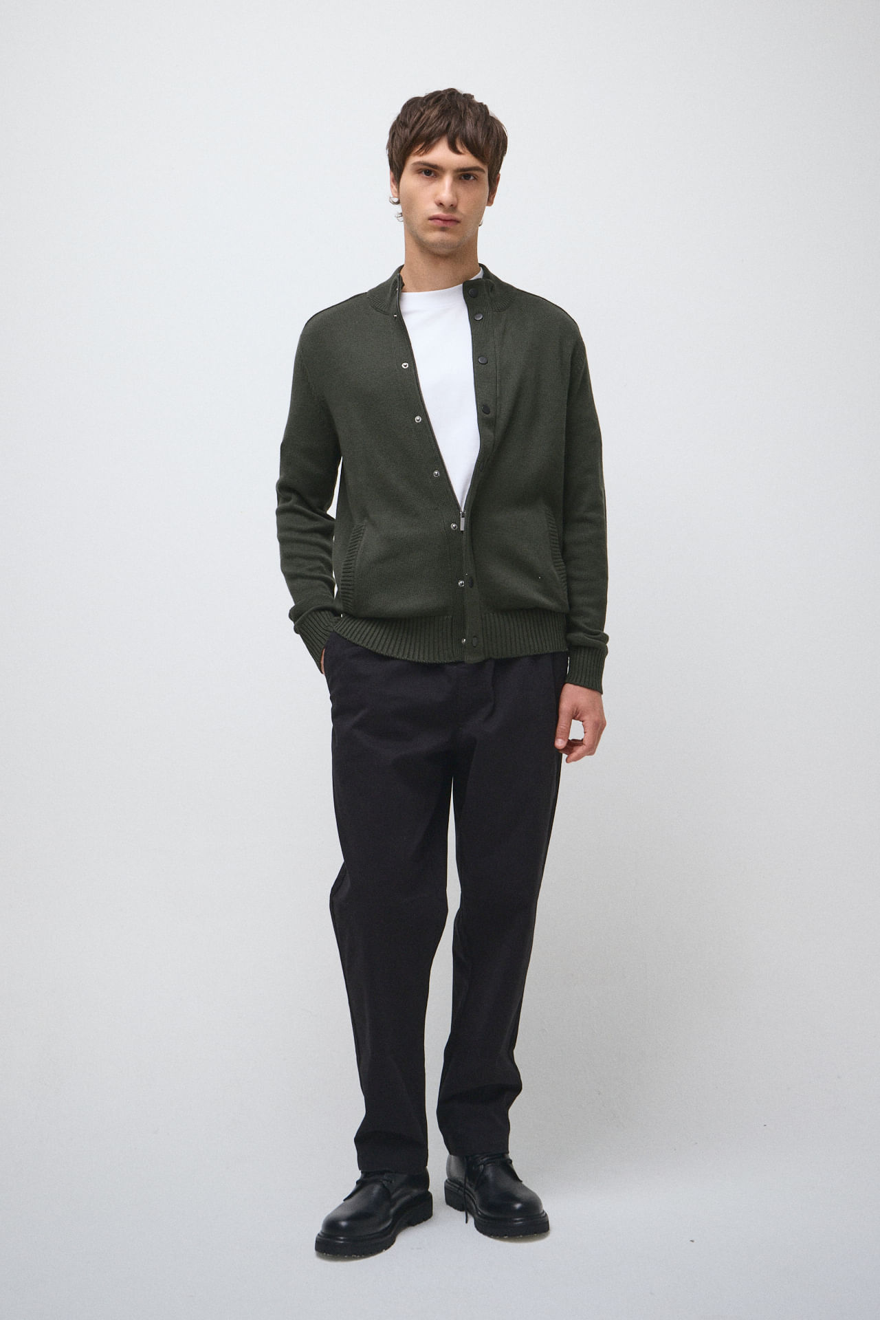 Campera tejida